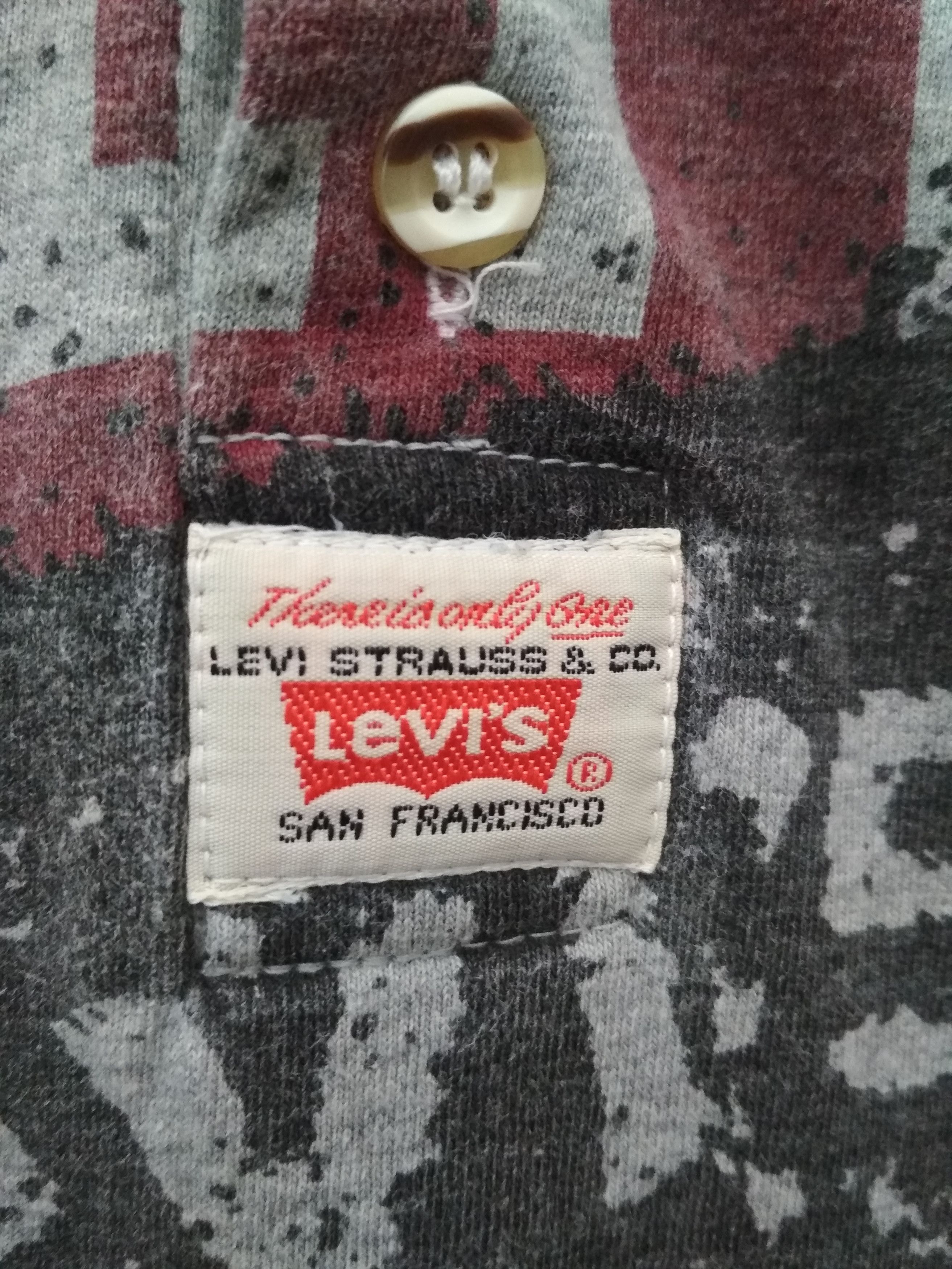 Levi's Vintage Clothing × Vintage Vintage 90s Levis 501 Made in USA t-shirt tee Size US L / EU 52-54 / 3 - 6 Thumbnail