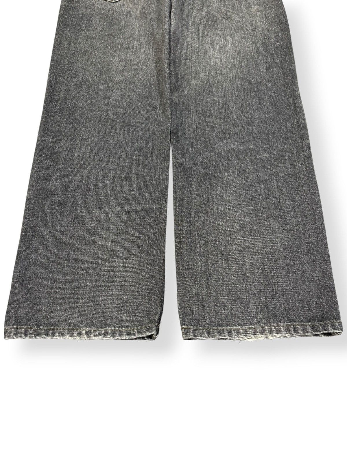 Levi's Vintage Y2K Levis 533 Charcoal Black Faded Wash Jeans Size US 30 / EU 46 - 13 Thumbnail