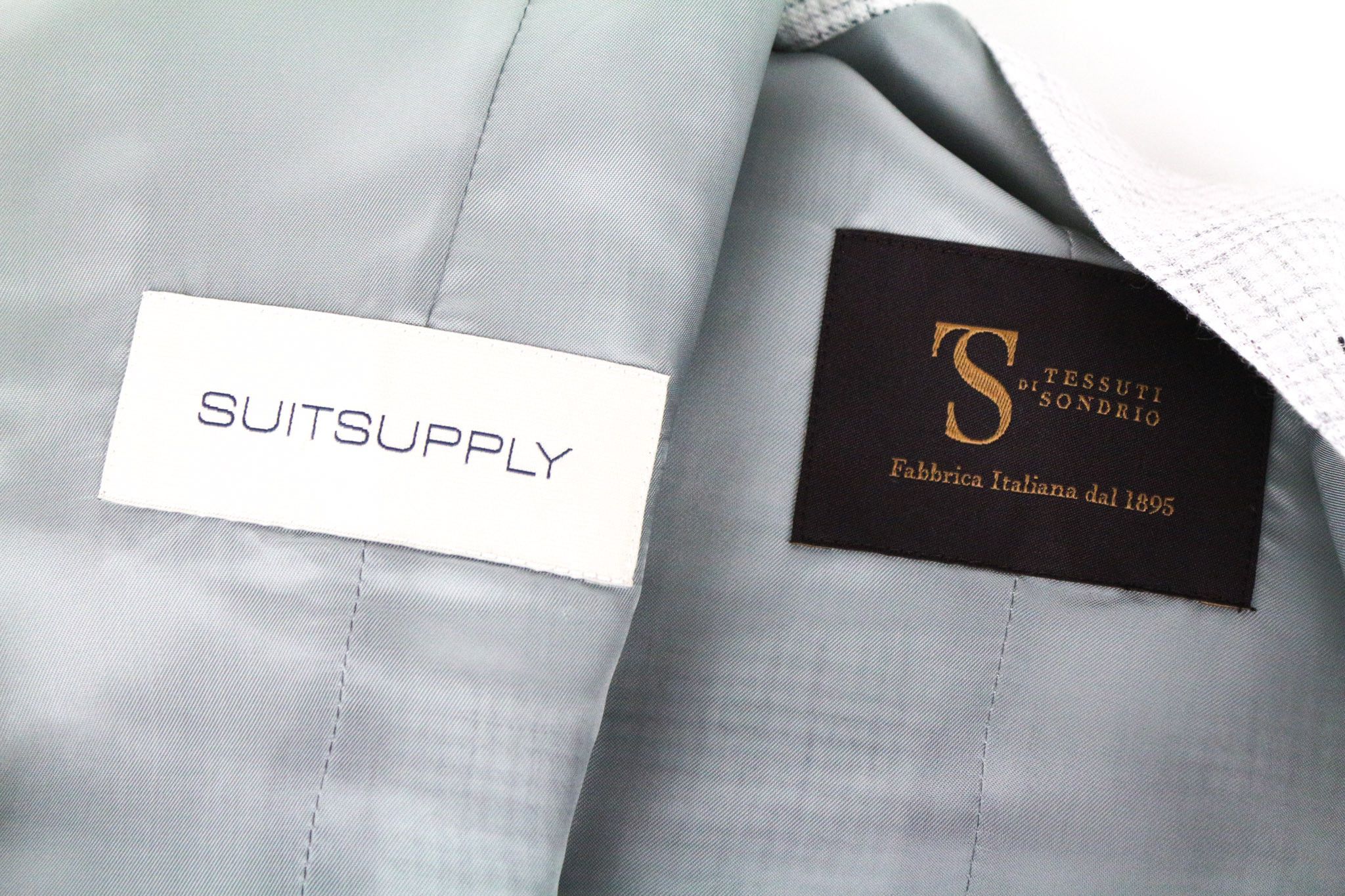 Suitsupply FERRARA UK36R Patterned Linen Waistcoat Suit 73310 Size 36R - 12 Thumbnail