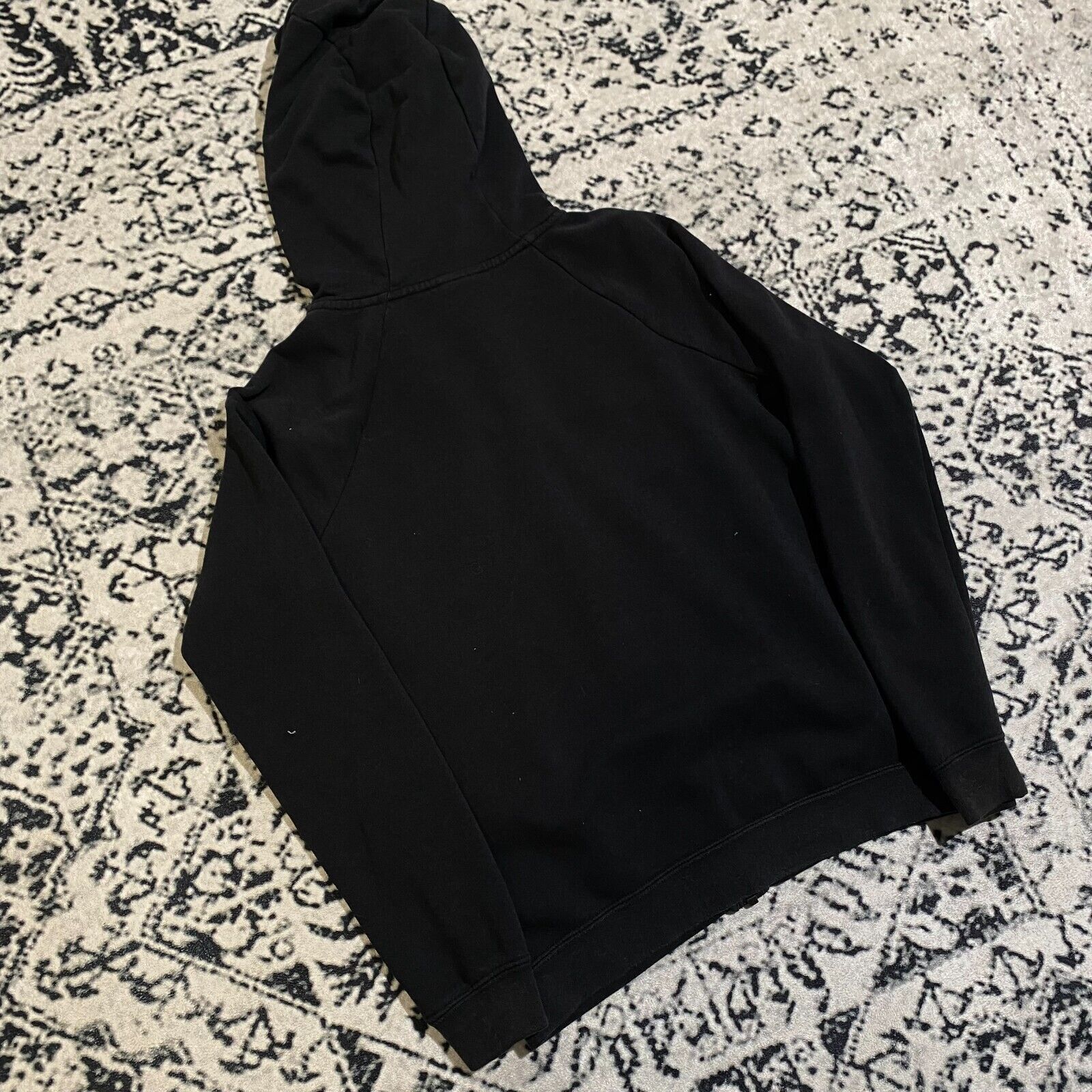 Nike × Vintage Vintage Nike Black Cotton Hoodie Size XS Archive Sport Size US XS / EU 42 / 0 - 11 Thumbnail