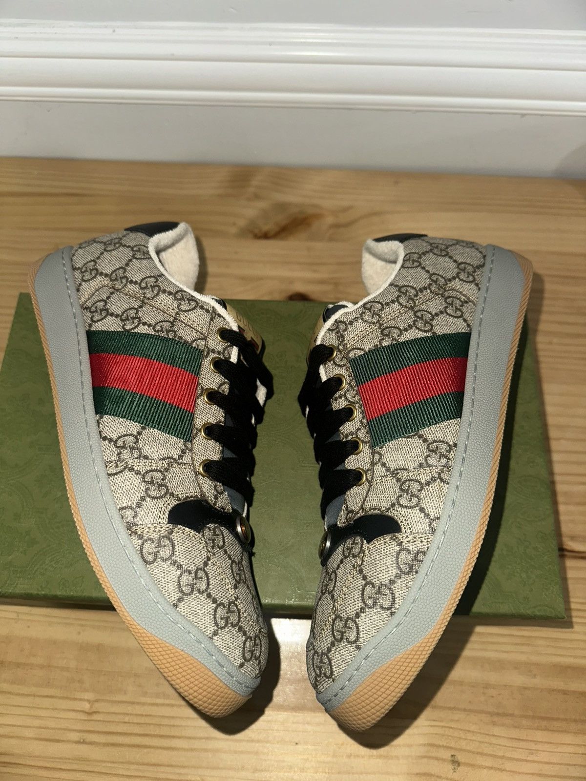 Gucci Gucci screener sneaker Size US 8 / EU 41 - 1 Thumbnail