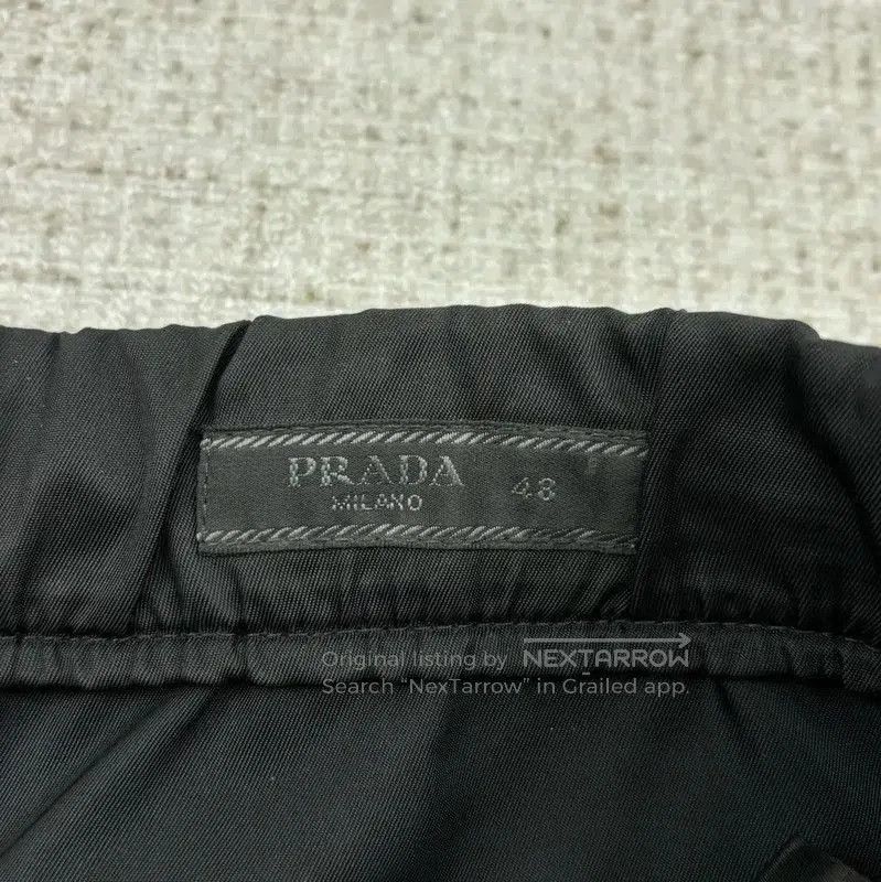 Prada Prada Men's Summer Black Nylon Logo Shorts. Size US 34 / EU 50 - 4 Thumbnail