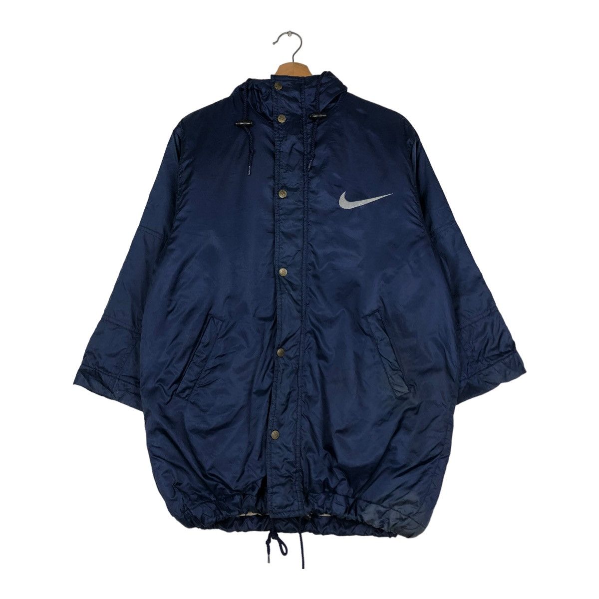 Nike 🔥MEDIUM KIDS SIZE VINTAGE NIKE HUNTING JACKET BIG SWOOSH Size US M / EU 48-50 / 2 - 12 Thumbnail