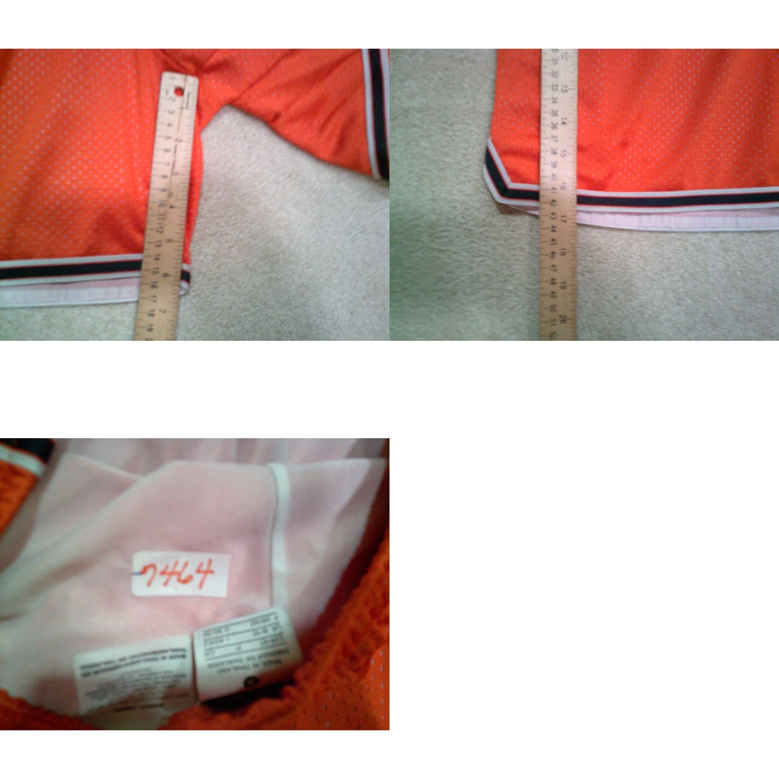 Nike Nike Basketball Shorts Womens Small Orange Y2K Size 28" / US 6 / IT 42 - 8 Thumbnail