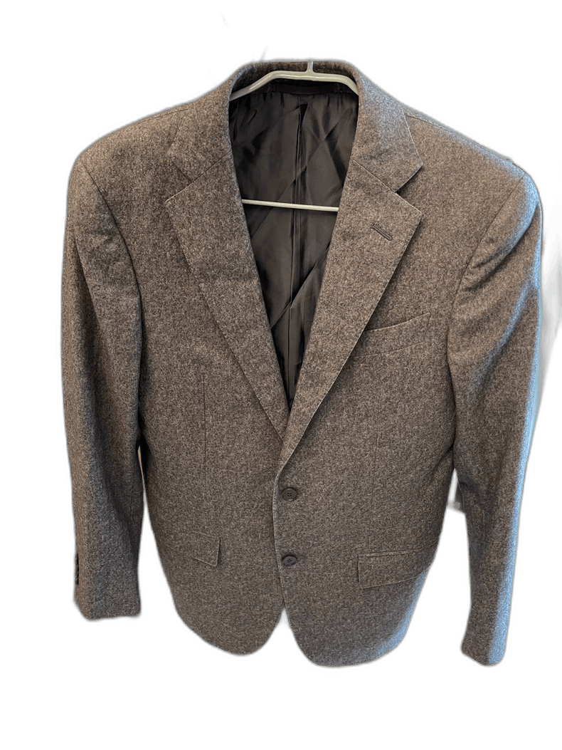 Ermenegildo Zegna Ermenegildo Zegna Gray Wool Suit Size 48 Size US M / EU 48-50 / 2 - 1 Thumbnail