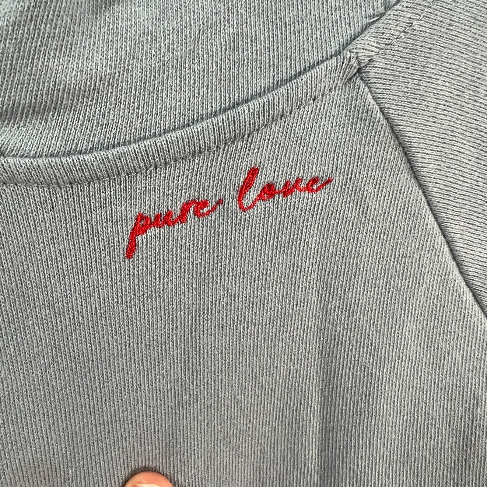 Other Peace Love World French Terry Sweatshirt Sweatshirt Size XS / US 0-2 / IT 36-38 - 5 Thumbnail