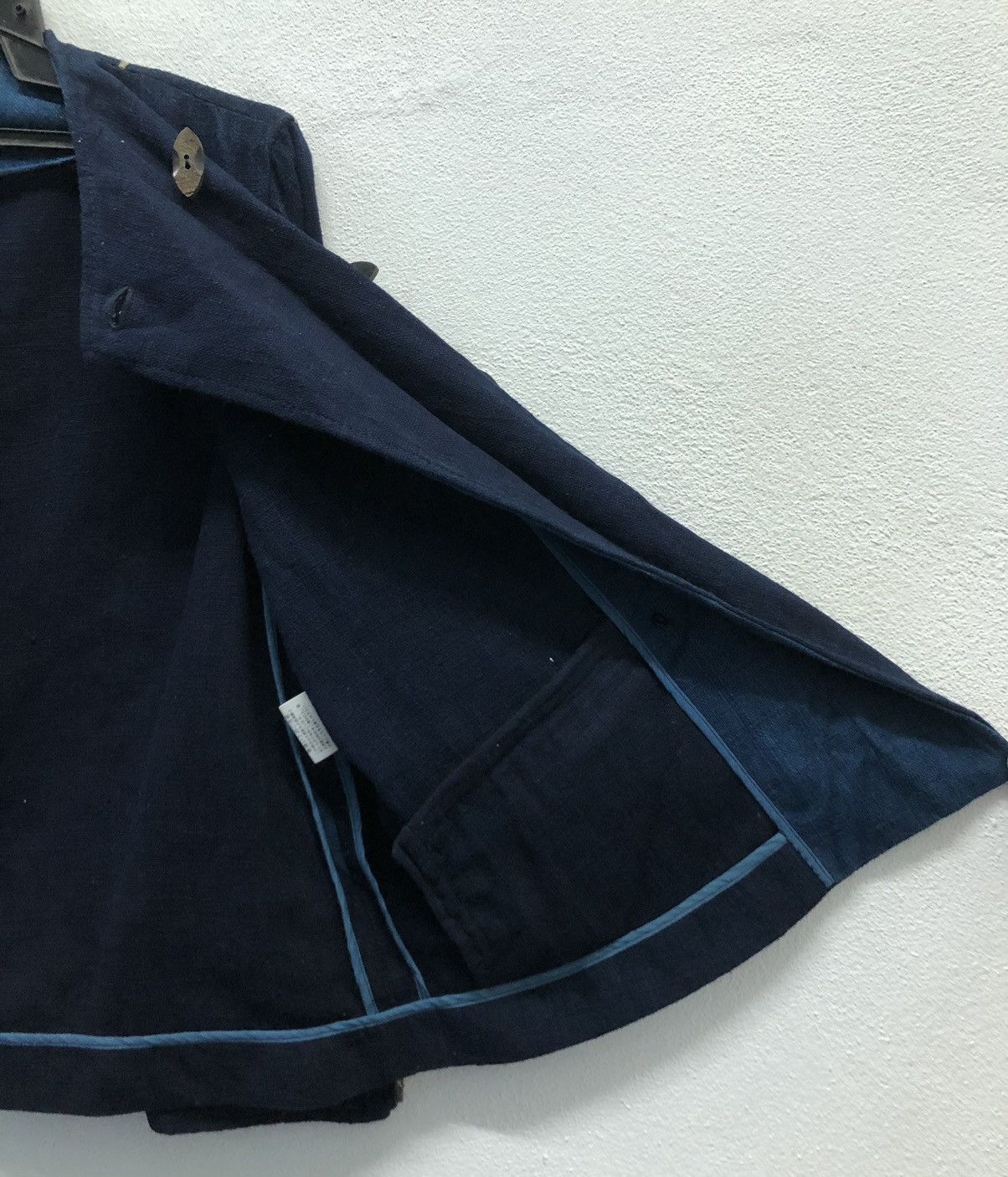 Indigo Loco Blue Works Indigo Dyed Crane Jacket Natural Indigo Size L / US 10 / IT 46 - 13 Thumbnail