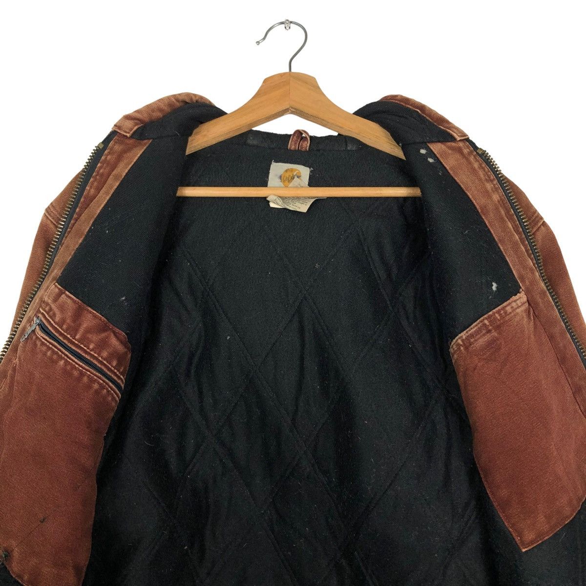 Carhartt 🔥Vtg Distressed Chore Jacket Duck Canvas Carhartt USA Size US M / EU 48-50 / 2 - 13 Thumbnail