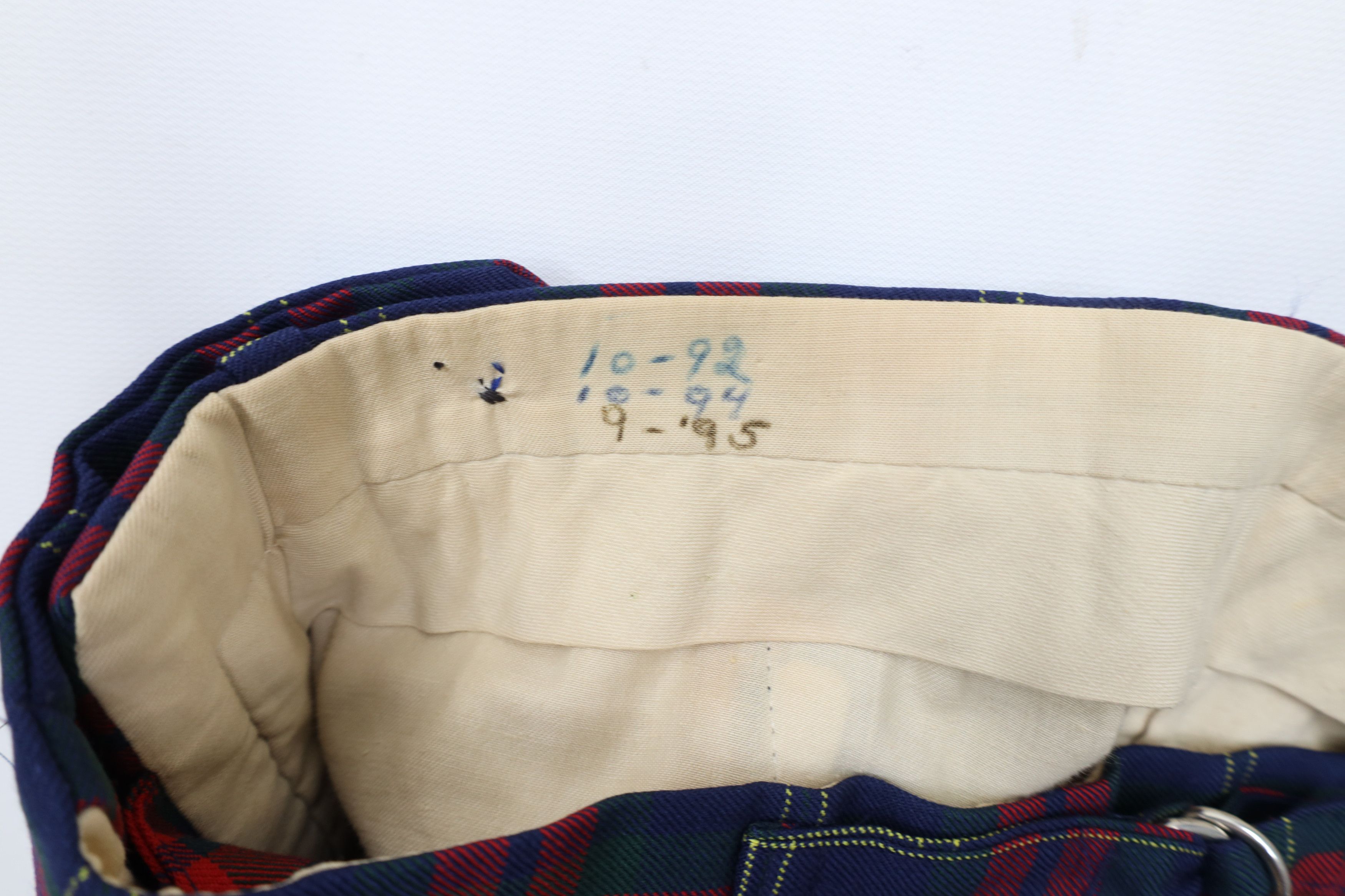Vintage 70s Streetwear Wool Bell Bottoms Chino Pants Plaid