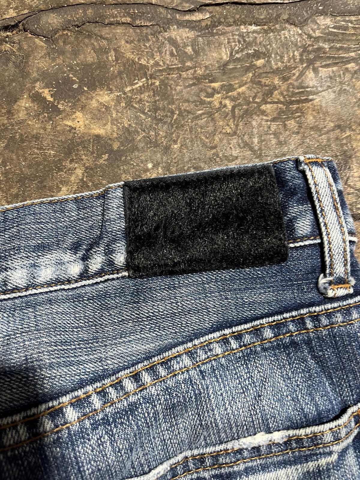 Japanese Brand Denim distressed jackrose vintage Size US 27 - 5 Thumbnail