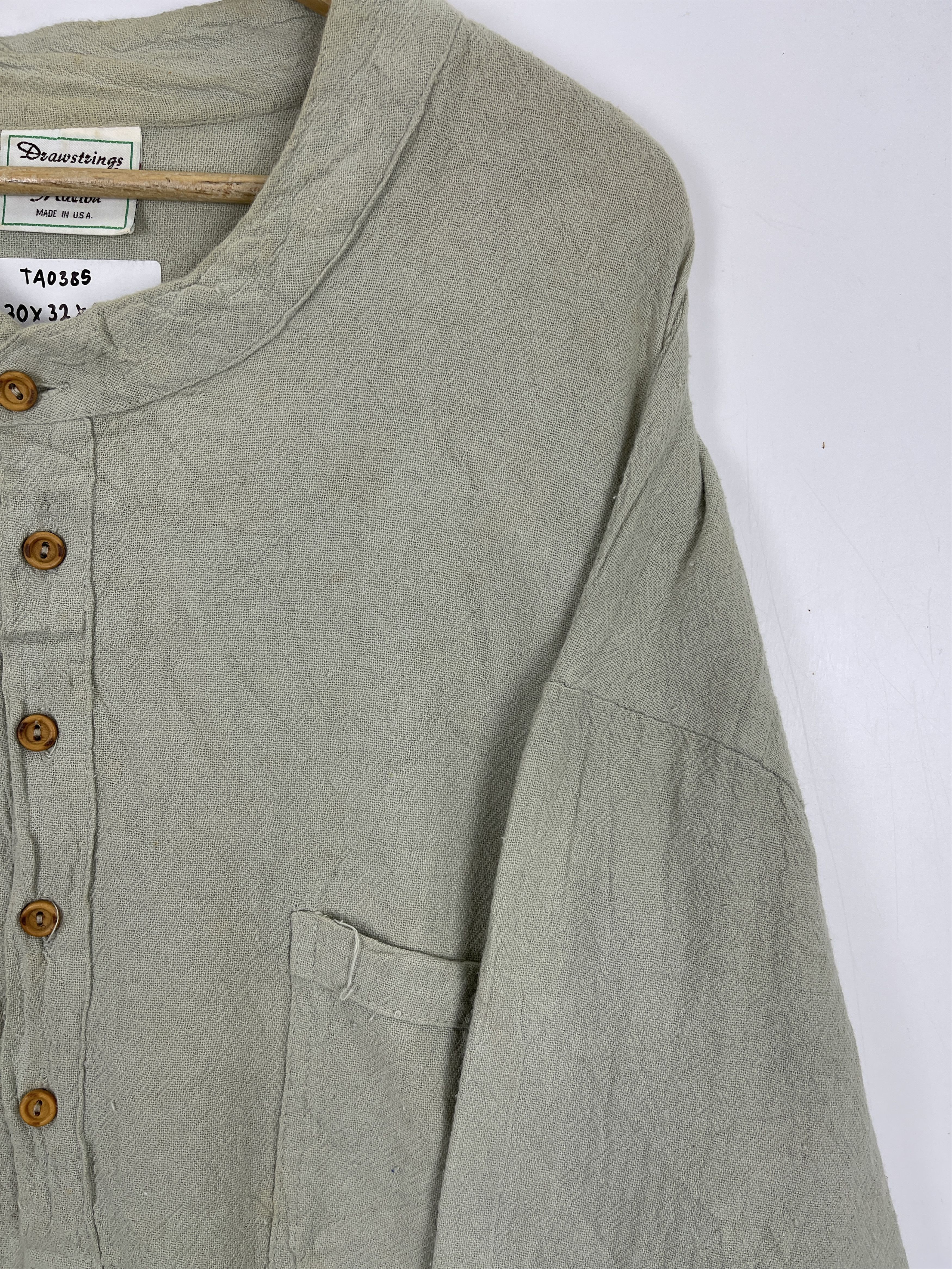 Vintage Drawstrings of Malibu Oversized Shirt TA0385