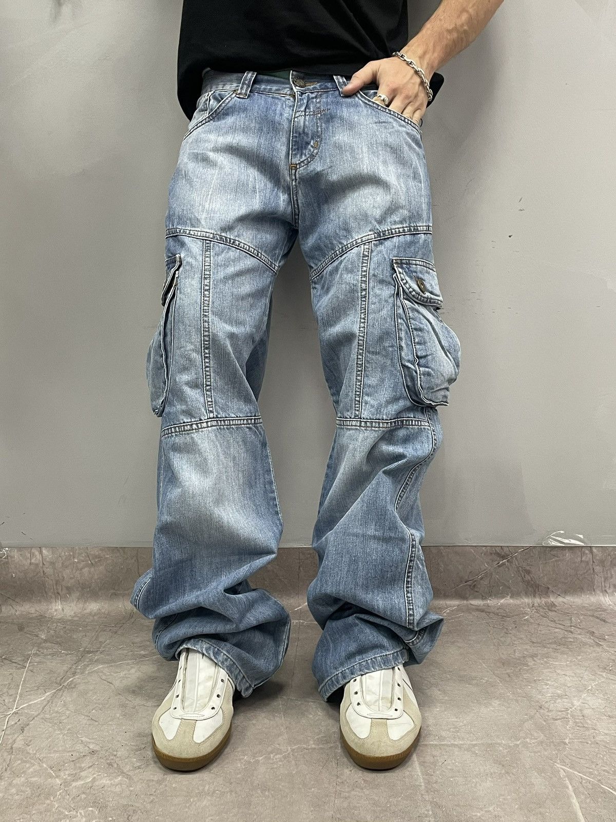 パンツ Tornado Mart Gimmick Coated Cargo Denim Tornado Mart Gimmick Coated Denim Cargo M | Mercari