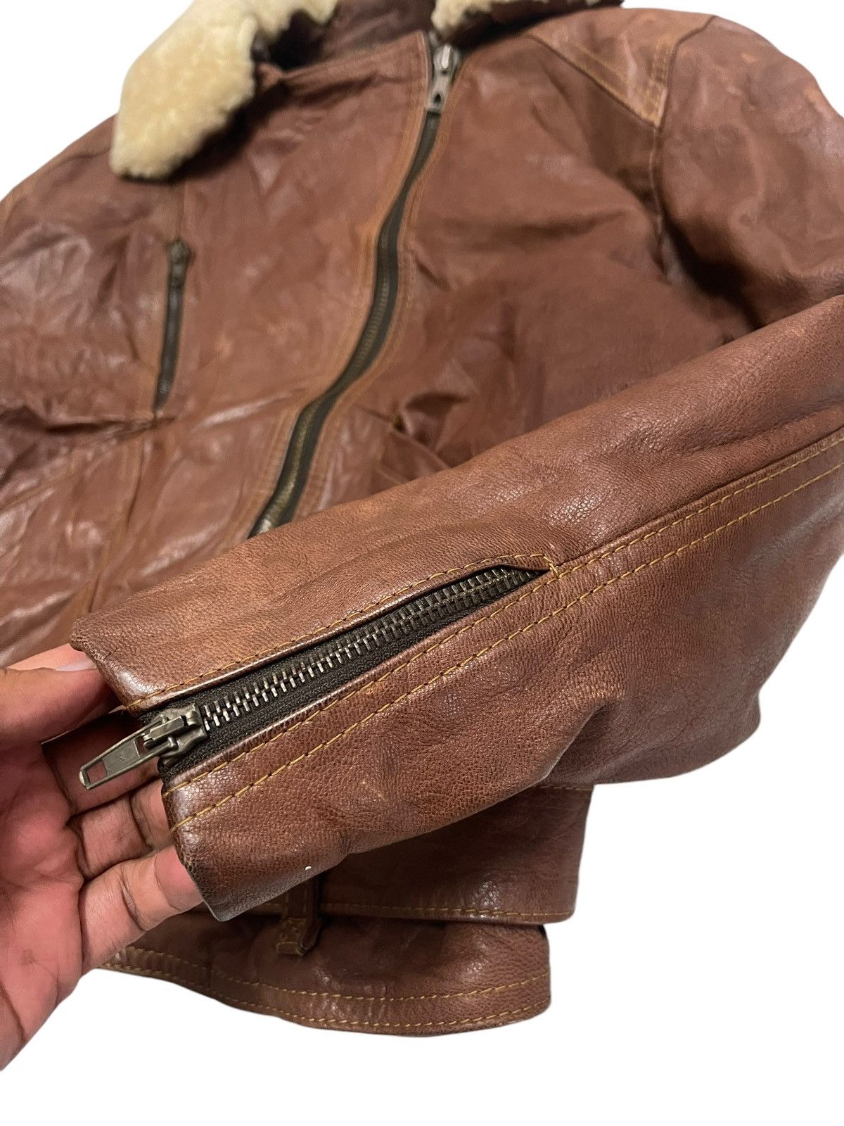 Other MARCO PIERGUIDI LEATHER RACING JACKET Size US S / EU 44-46 / 1 - 3 Thumbnail