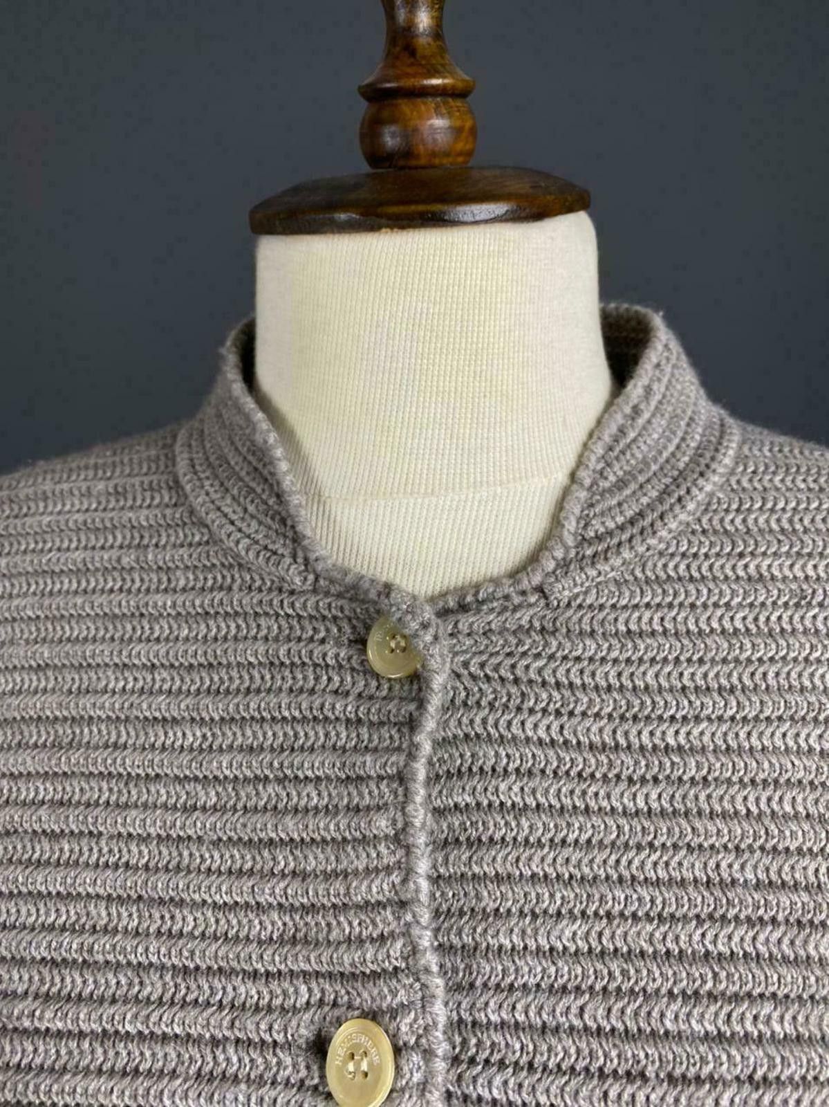 Other Ladies Hemisphere Grey Knit Button Up Cardigan Dress Size 40 Size M / US 6-8 / IT 42-44 - 5 Thumbnail