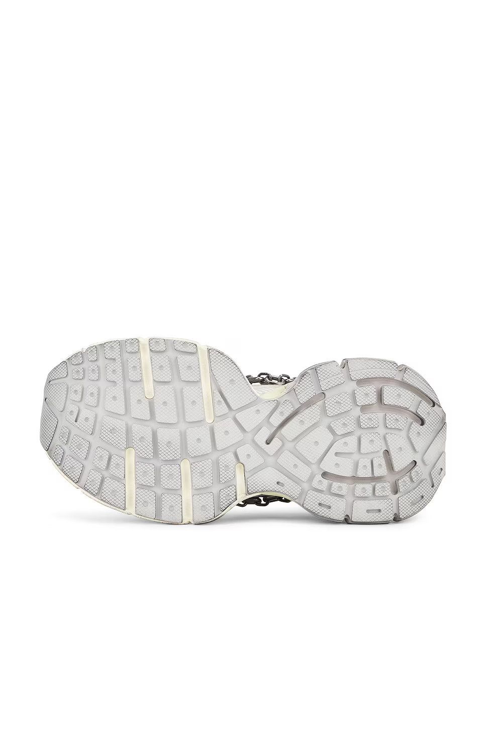 Balenciaga o1w1db10226 3XL Chain Sneakers In Eggshell Size US 10 / EU 43 - 5 Thumbnail