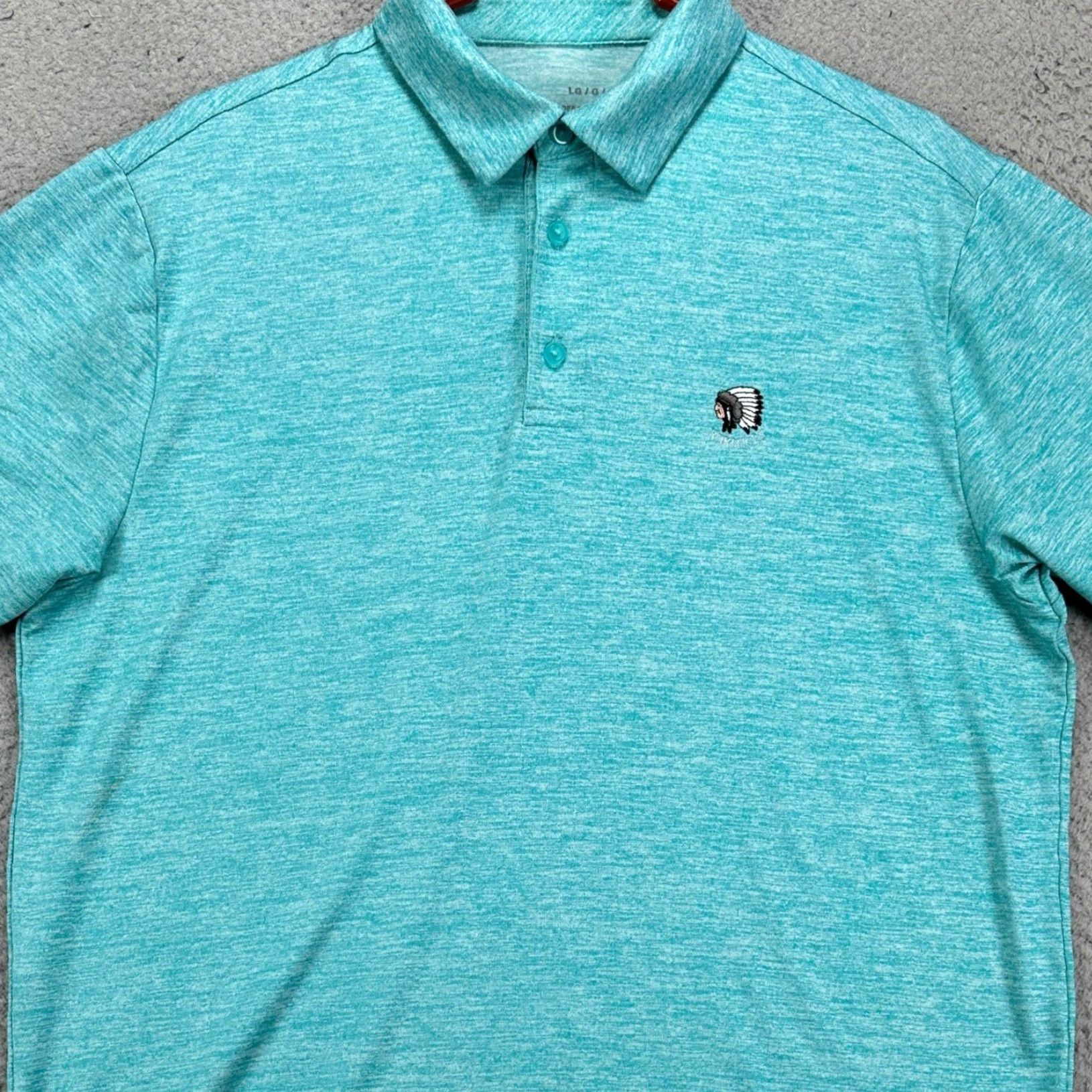 Under Armour Under Armour Mens Play Off Polo Shirt Large Blue Rugby Golf Performance Stretch Polo Adult Casual Golfer Outdoor Walking Golfing Mens Size US L / EU 52-54 / 3 - 2 Thumbnail