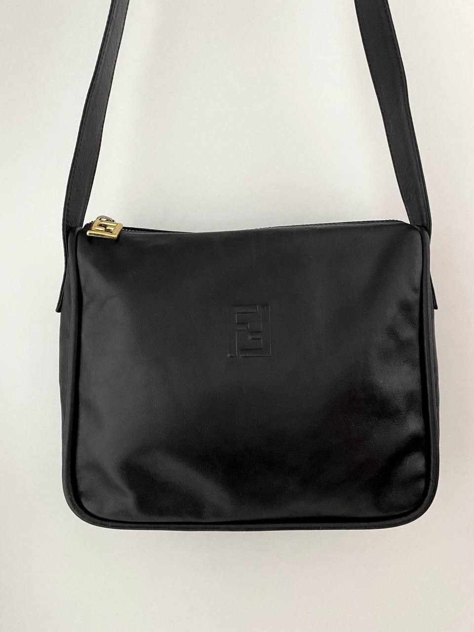 Fendi Fendi FF Zucca Logo Leather Hand Shoulder Bag Vintage Y2K Size ONE SIZE - 2 Thumbnail