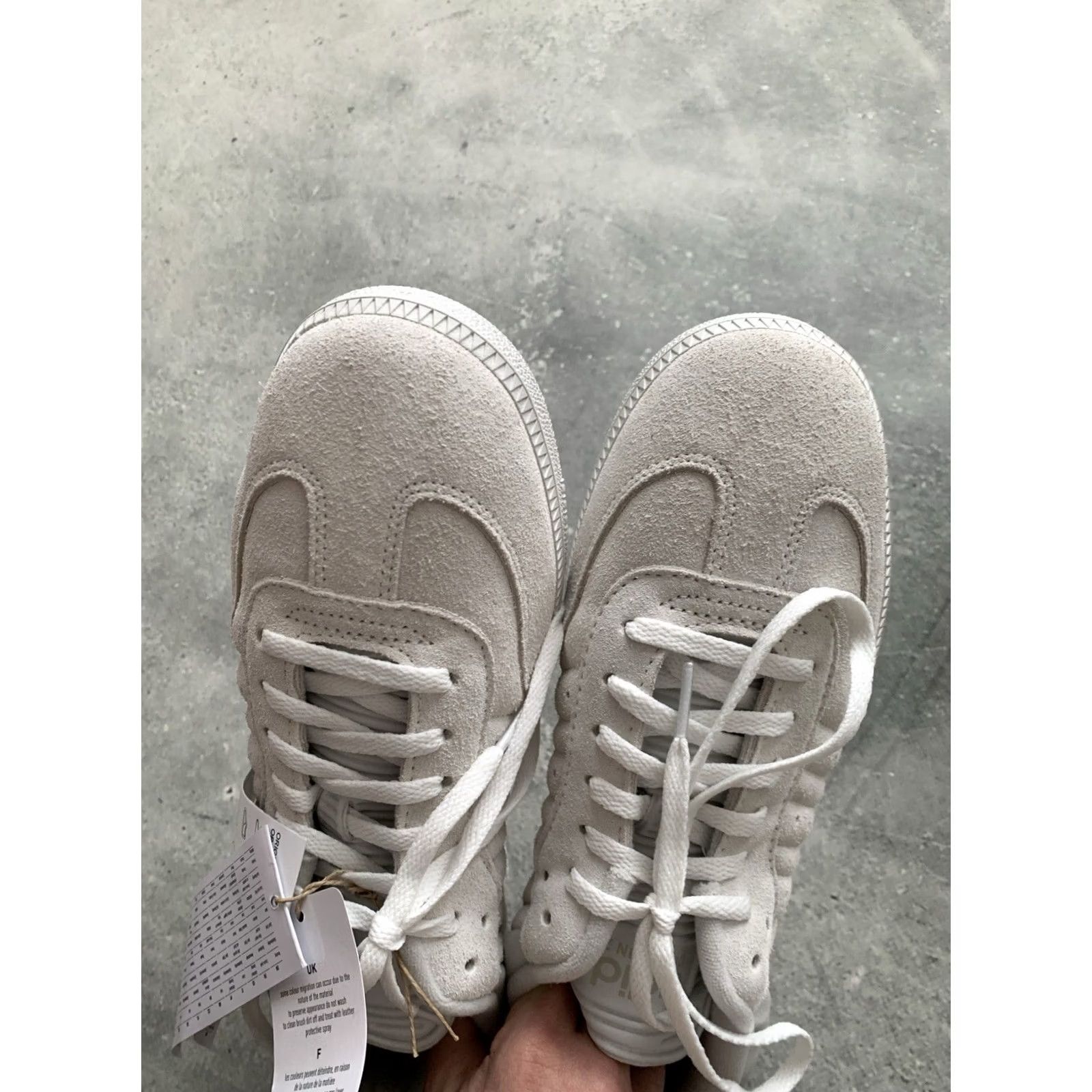 Adidas ADIDAS Samba White Vapour SAMBA White Vapour Men US 9.5 UK 9 EU 43 1/3 Sneaker Athletic Suede 2024 Size US 9 / EU 42 - 5 Thumbnail