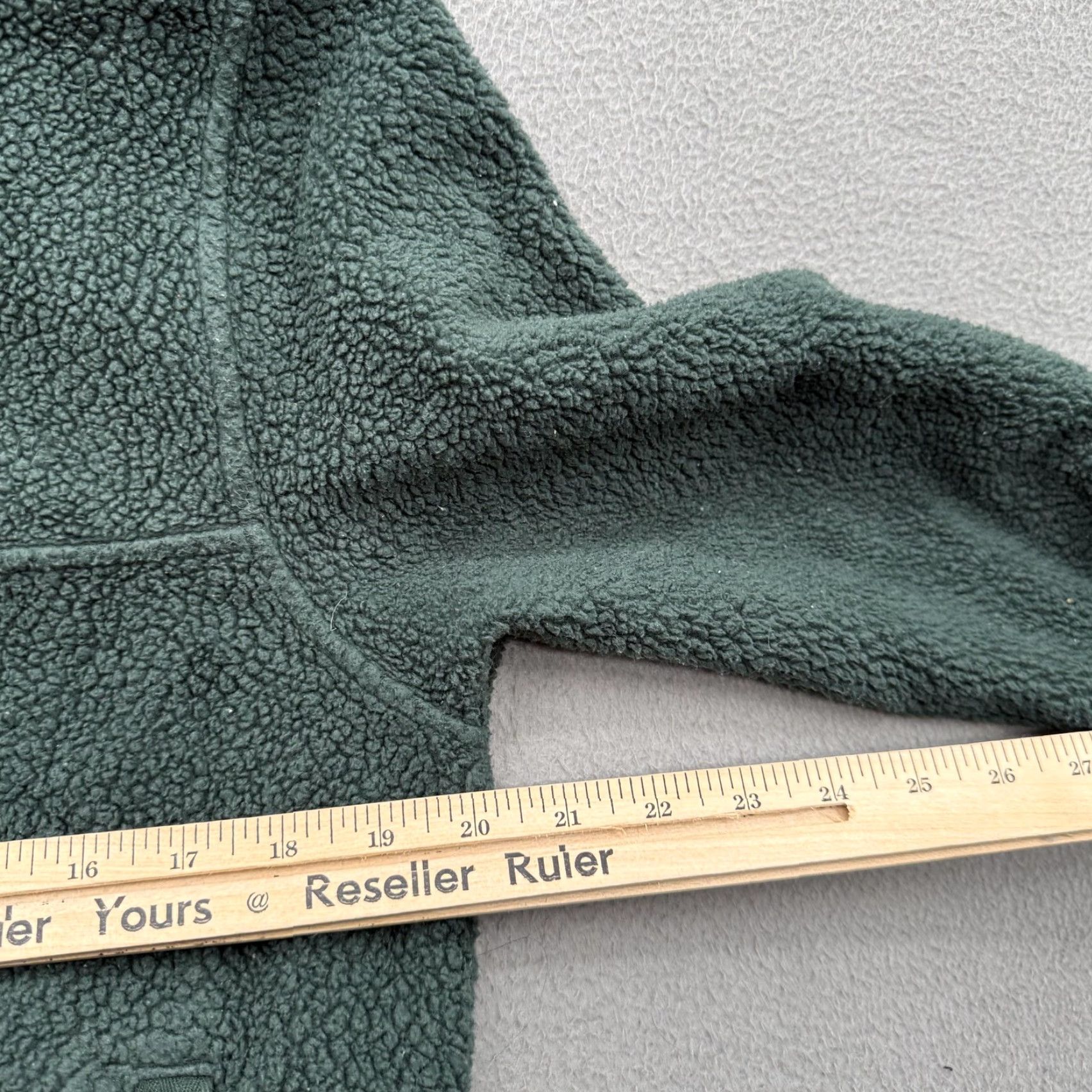 Patagonia Patagonia Sweatshirt Mens Small Green Snap Pullover Pockets Fleece Outdoor Size US S / EU 44-46 / 1 - 4 Thumbnail