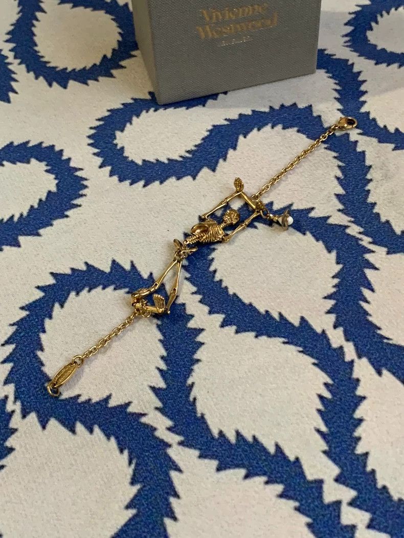 Vivienne Westwood Vivienne Westwood Mid-golden age skeleton bracelet Size ONE SIZE - 1 Thumbnail