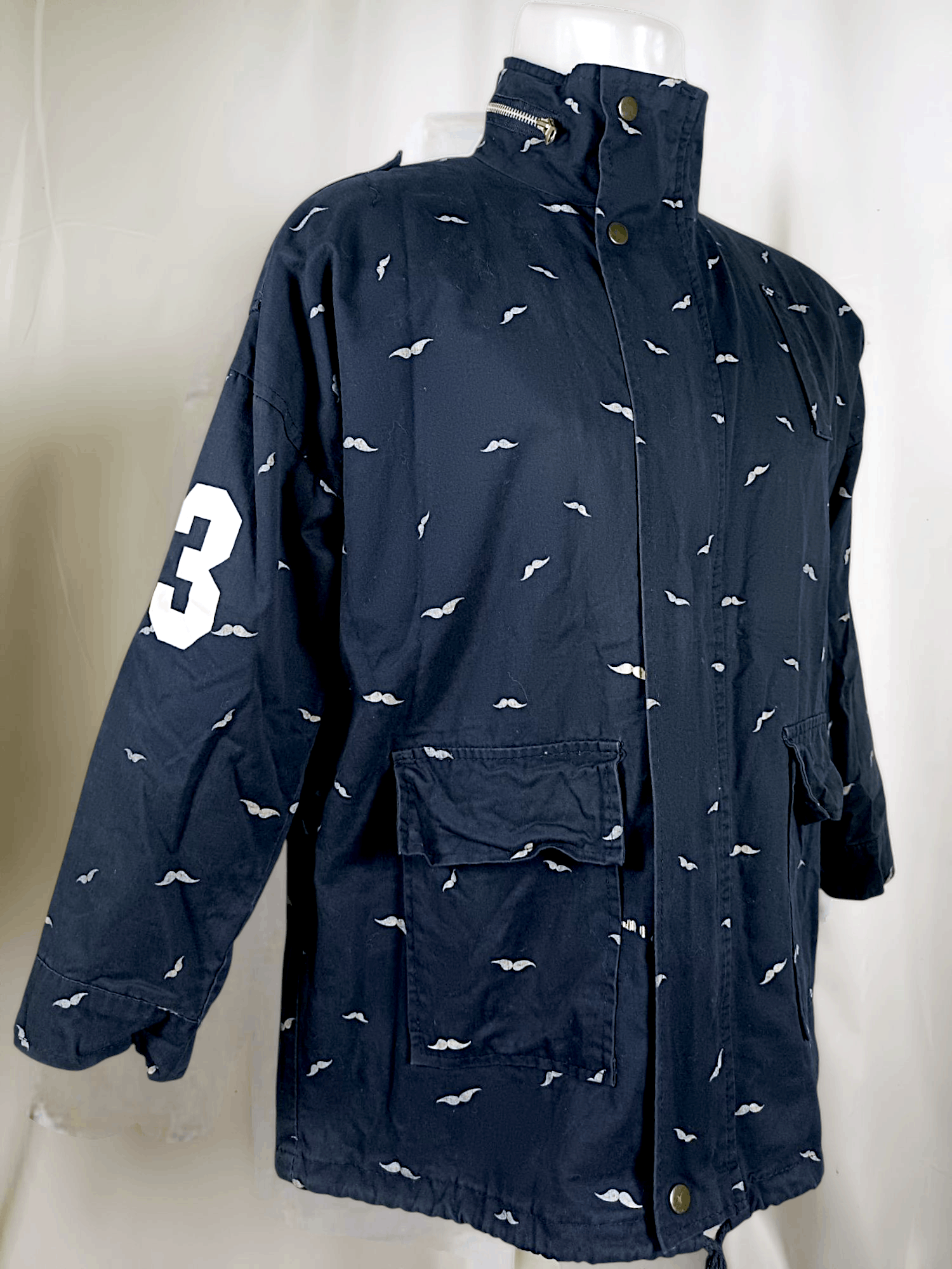 Japanese Brand Zipper and Snap Buttons Parka Jacket Size US L / EU 52-54 / 3 - 20 Thumbnail
