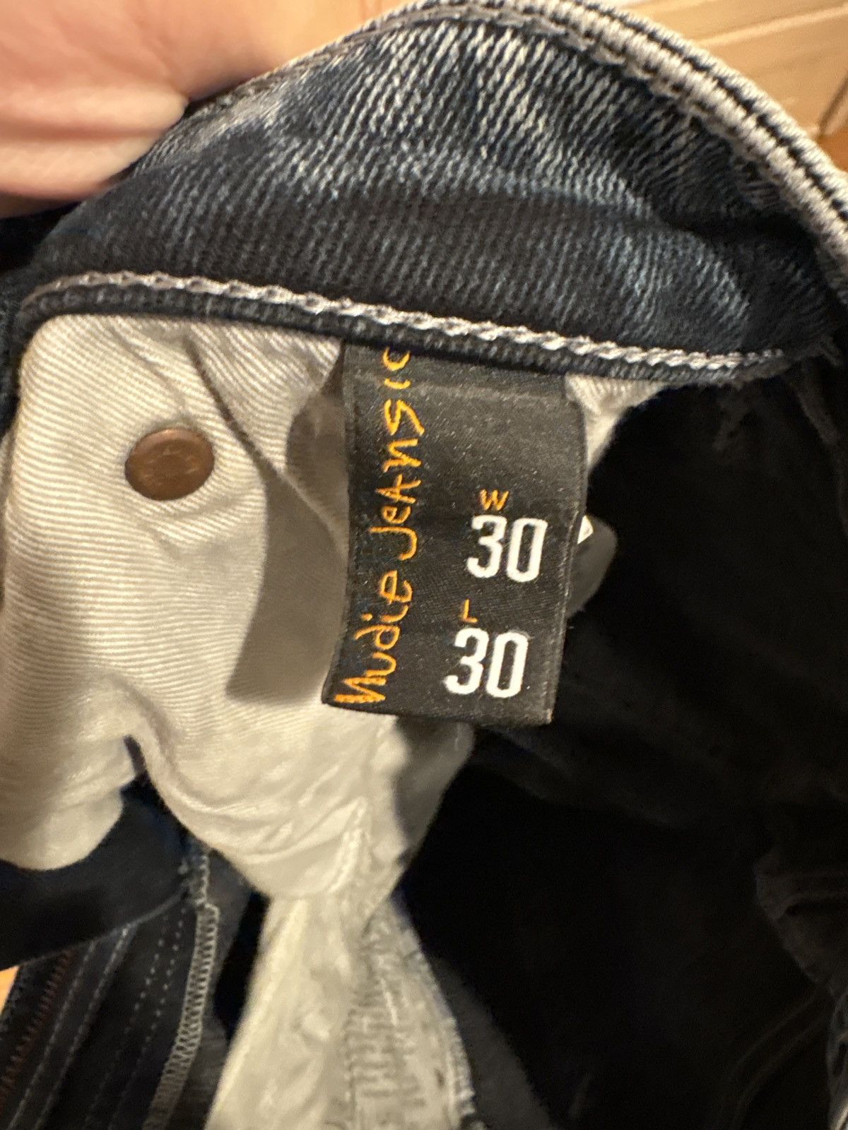 Nudie Jeans Nudie Skinny Lin Patches Denim Size US 30 / EU 46 - 6 Thumbnail
