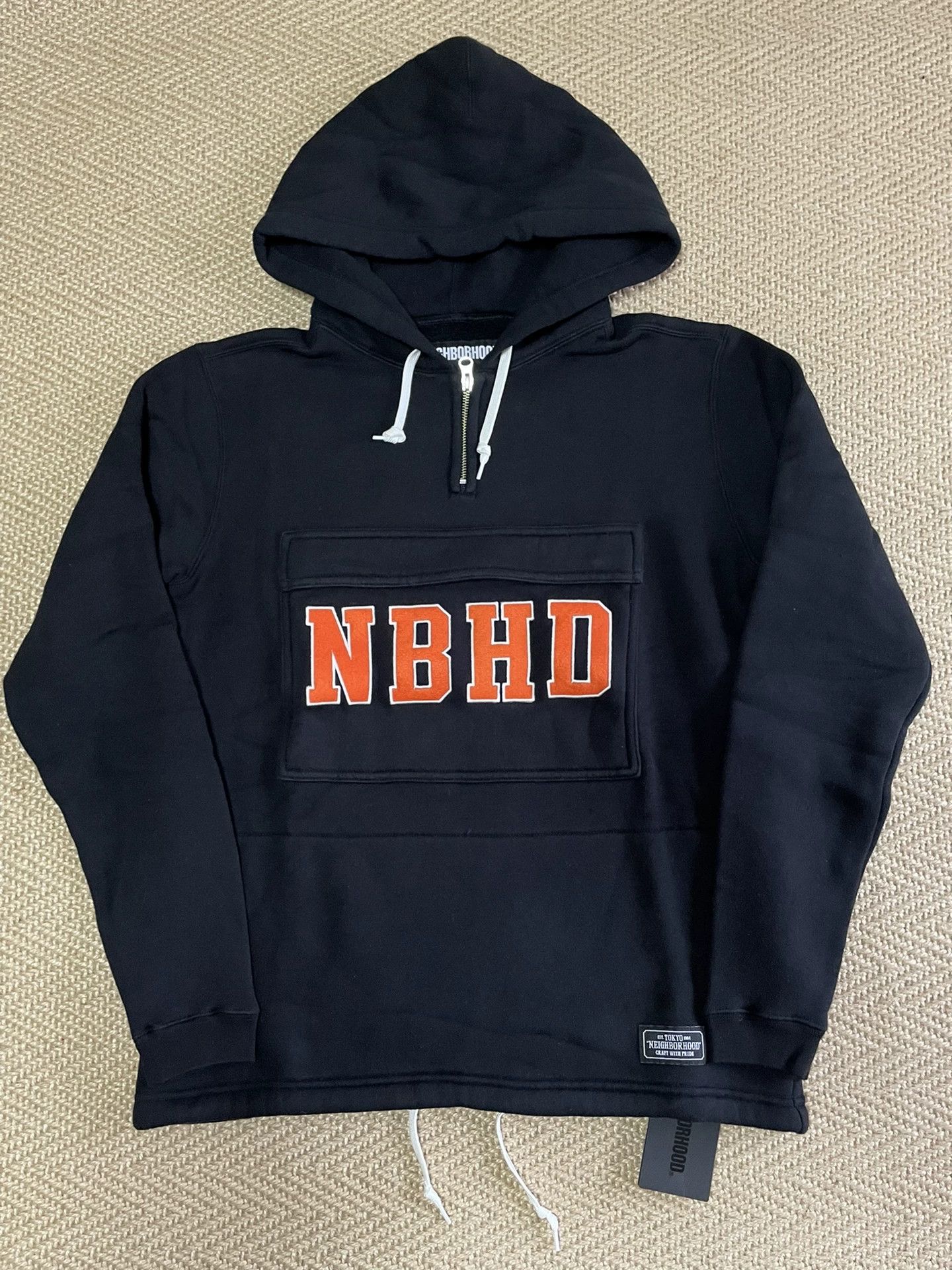 Neighborhood NBHD 18AW Half-Zip Fleece-Lined Hoodie M (new) Size US M / EU 48-50 / 2 - 1 Thumbnail