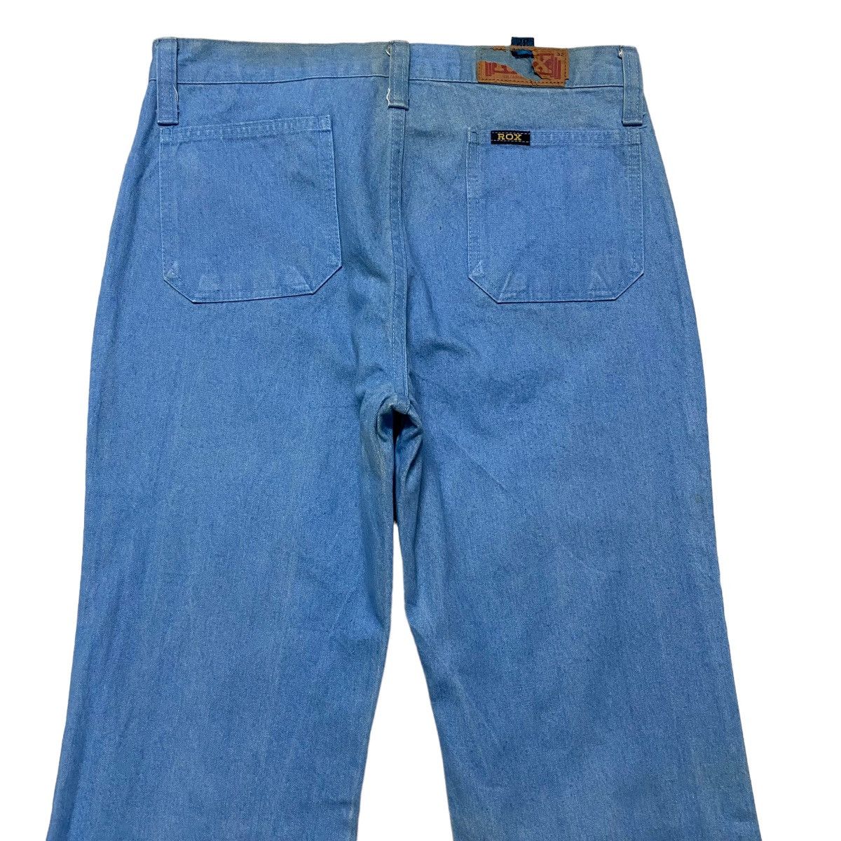 Vintage Japanese Brand ROX Denim Bell bottom Jeans Size US 30 / EU 46 - 9 Thumbnail