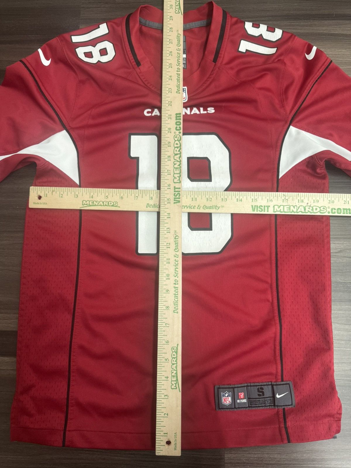 Nike Arizona Cardinals AJ Green #18 NFL On Field Home Jersey Size US S / EU 44-46 / 1 - 6 Thumbnail