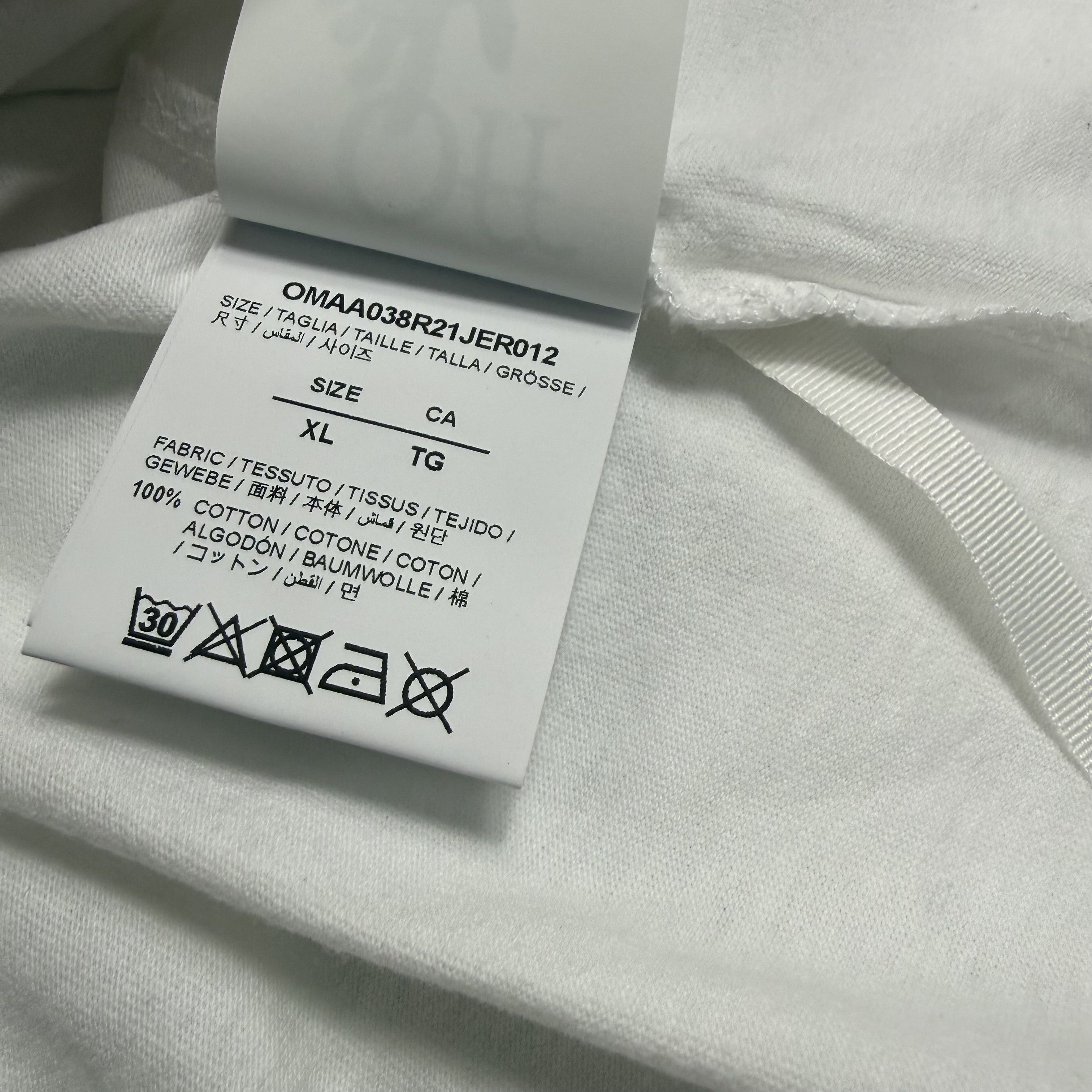 Off-White Off-White Mens Goblin Graphic T-Shirt White XL Size US XL / EU 56 / 4 - 5 Thumbnail