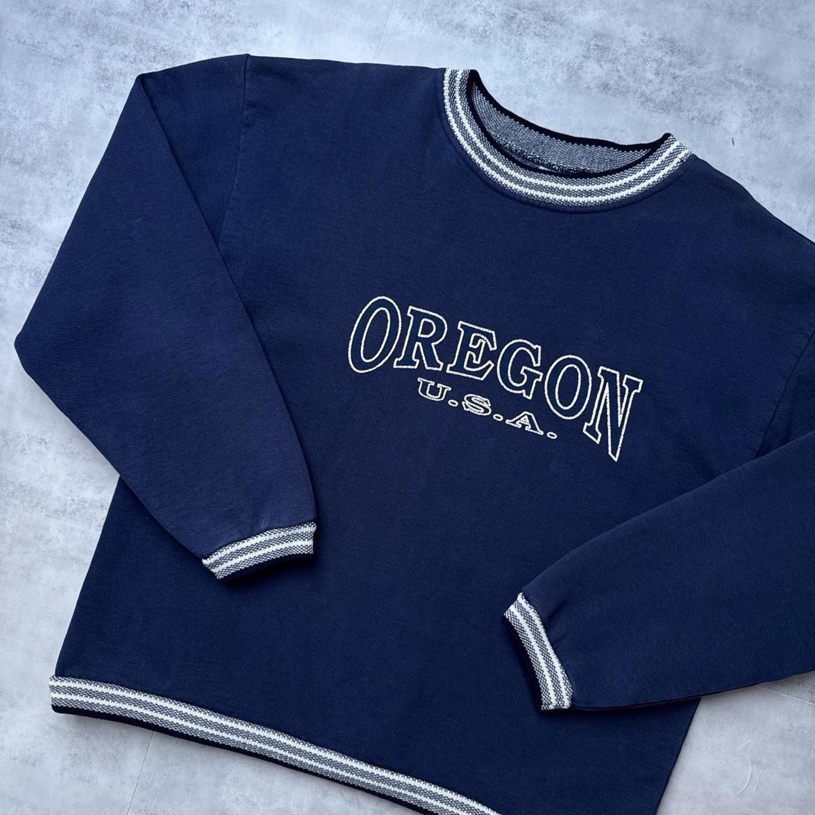 Other Y2K Oregon USA Vintage 00s Sweatshirt Size US L / EU 52-54 / 3 - 7 Thumbnail