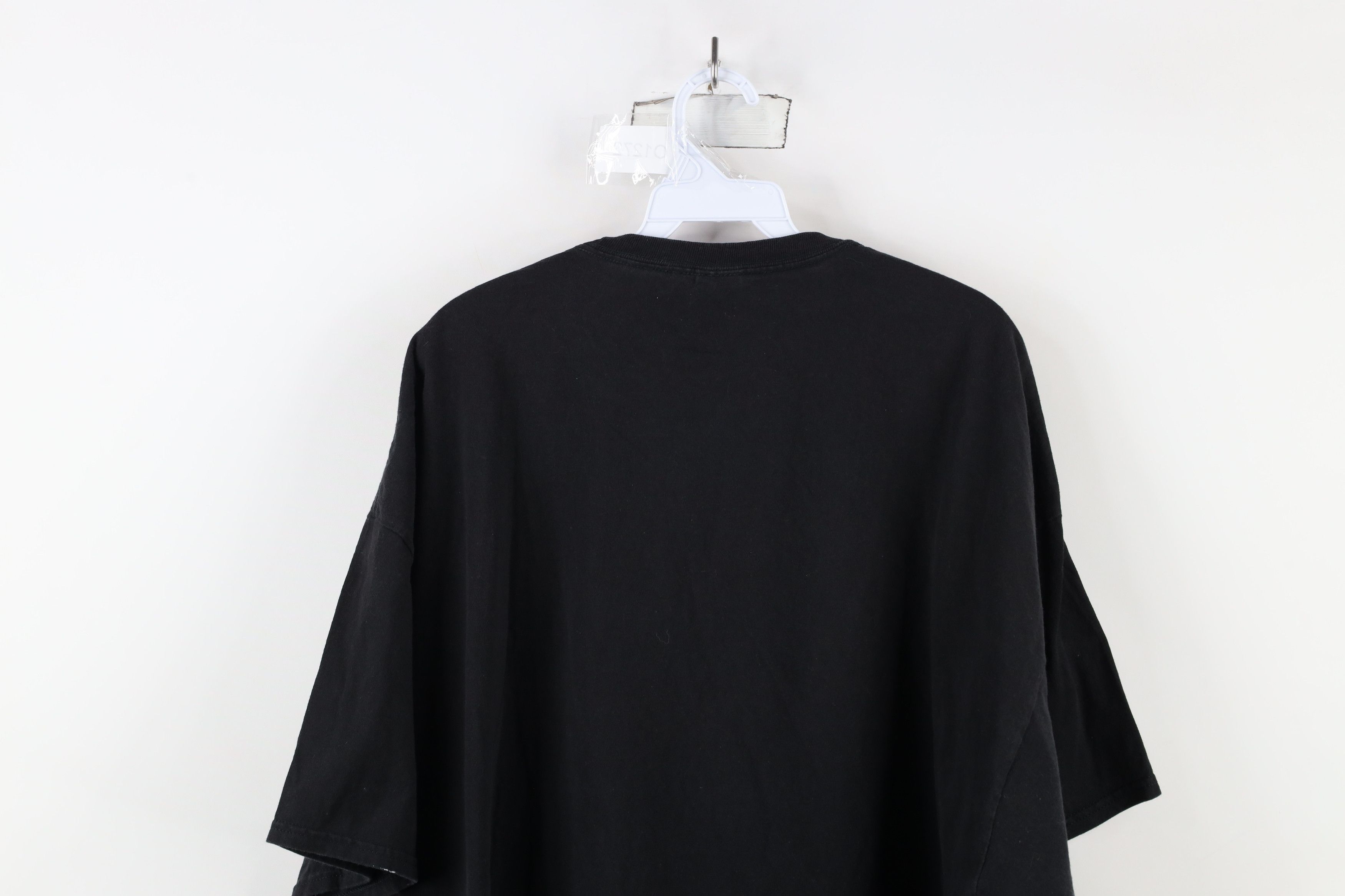 Vintage Vintage 90s Streetwear Short Sleeve T-Shirt Black Cotton Size US XXL / EU 58 / 5 - 9 Thumbnail