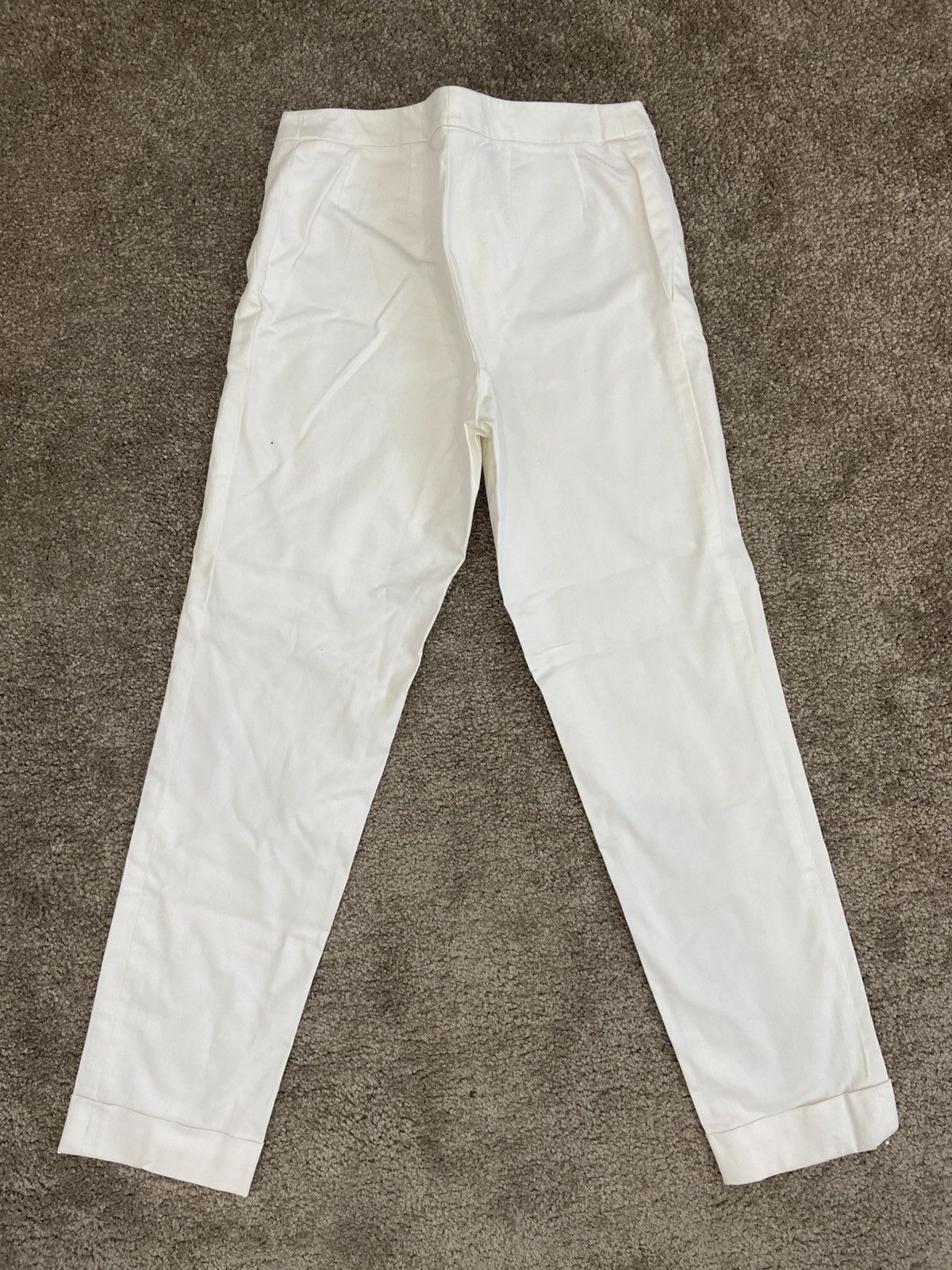 Max Mara Max Mara Blend Cropped Pants Size 28" / US 6 / IT 42 - 4 Thumbnail