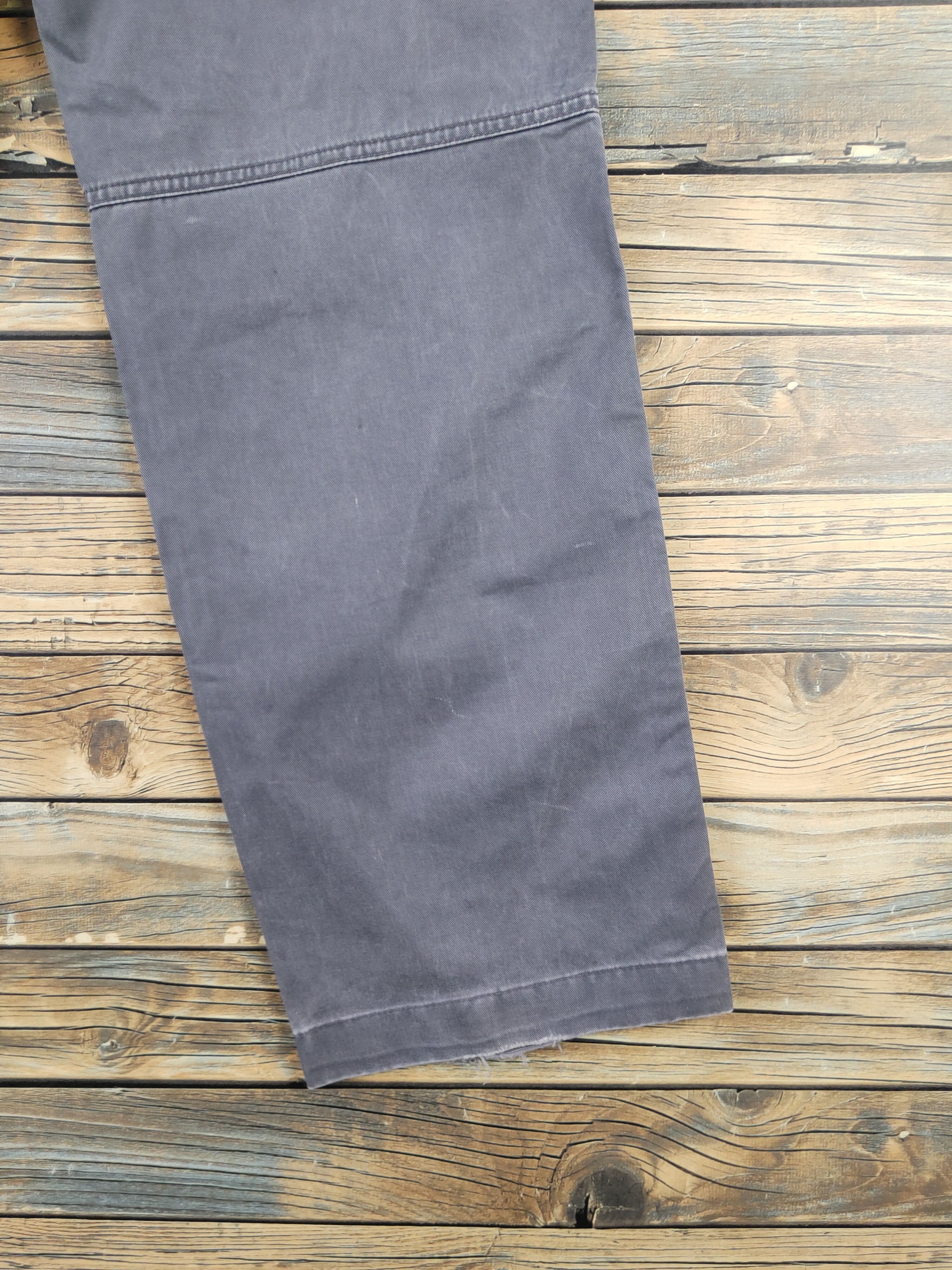 Japanese Brand DL Evenriver Dark Gray Multipocket Cargo Pants #46-272T Size US 29 - 11 Thumbnail
