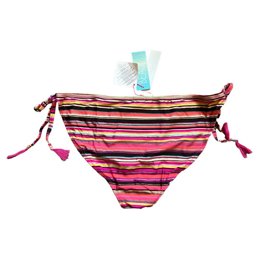 Other Accesorize Striped Brazilian Swim Bikini Bottom, US12 Size ONE SIZE - 3 Thumbnail