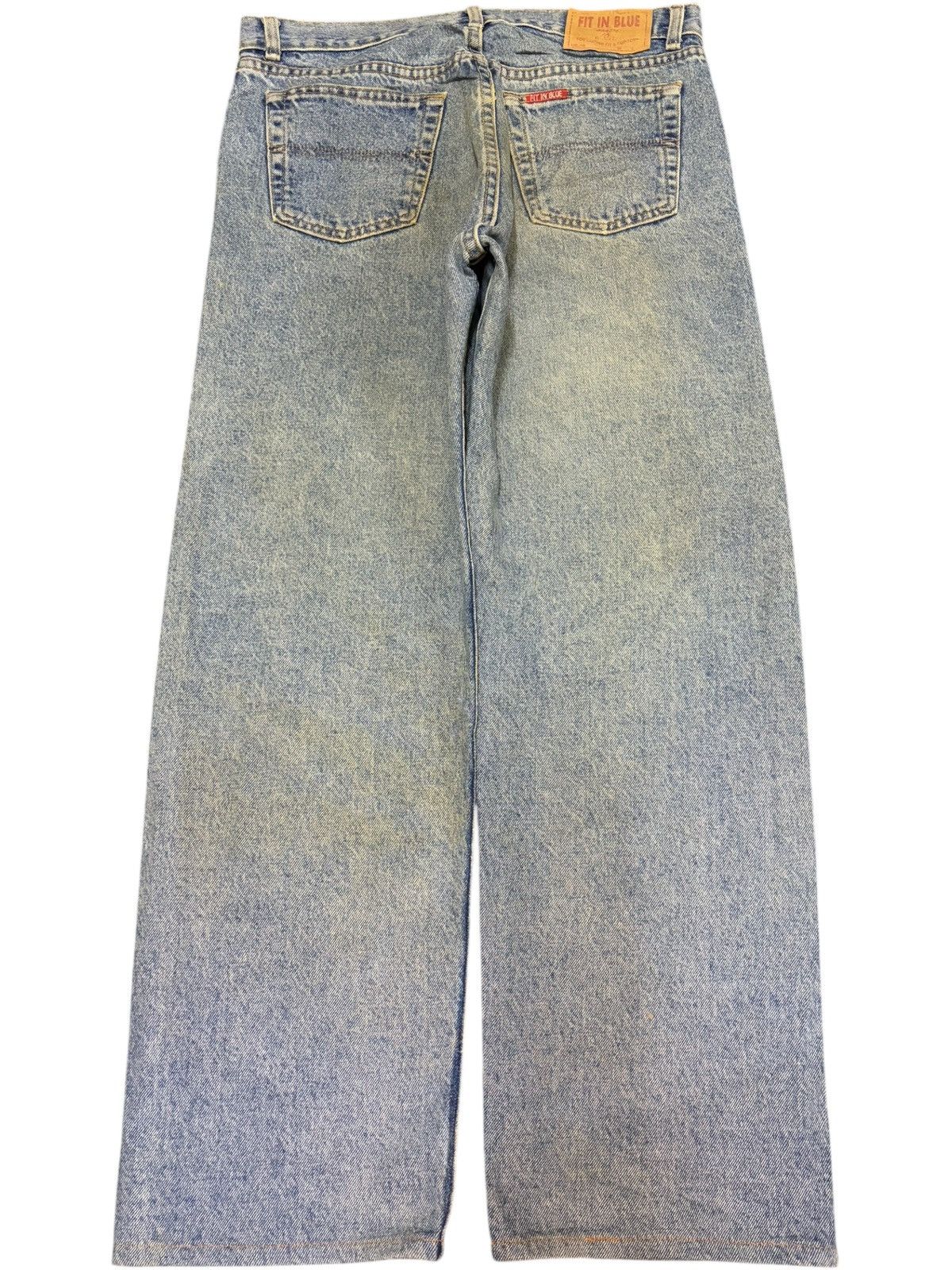 Edwin Vintage Japanese Brand Mud Wash Loose Jeans Size US 34 / EU 50 - 2 Thumbnail