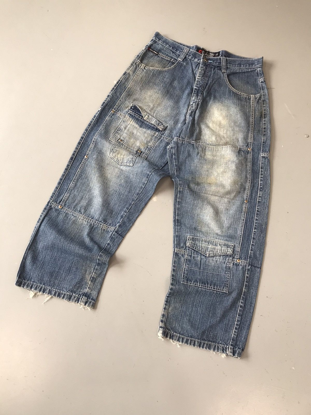JNCO × Southpole × Vintage Vintage Southpole multiple pocket baggy fit denim Size US 35 - 2 Thumbnail