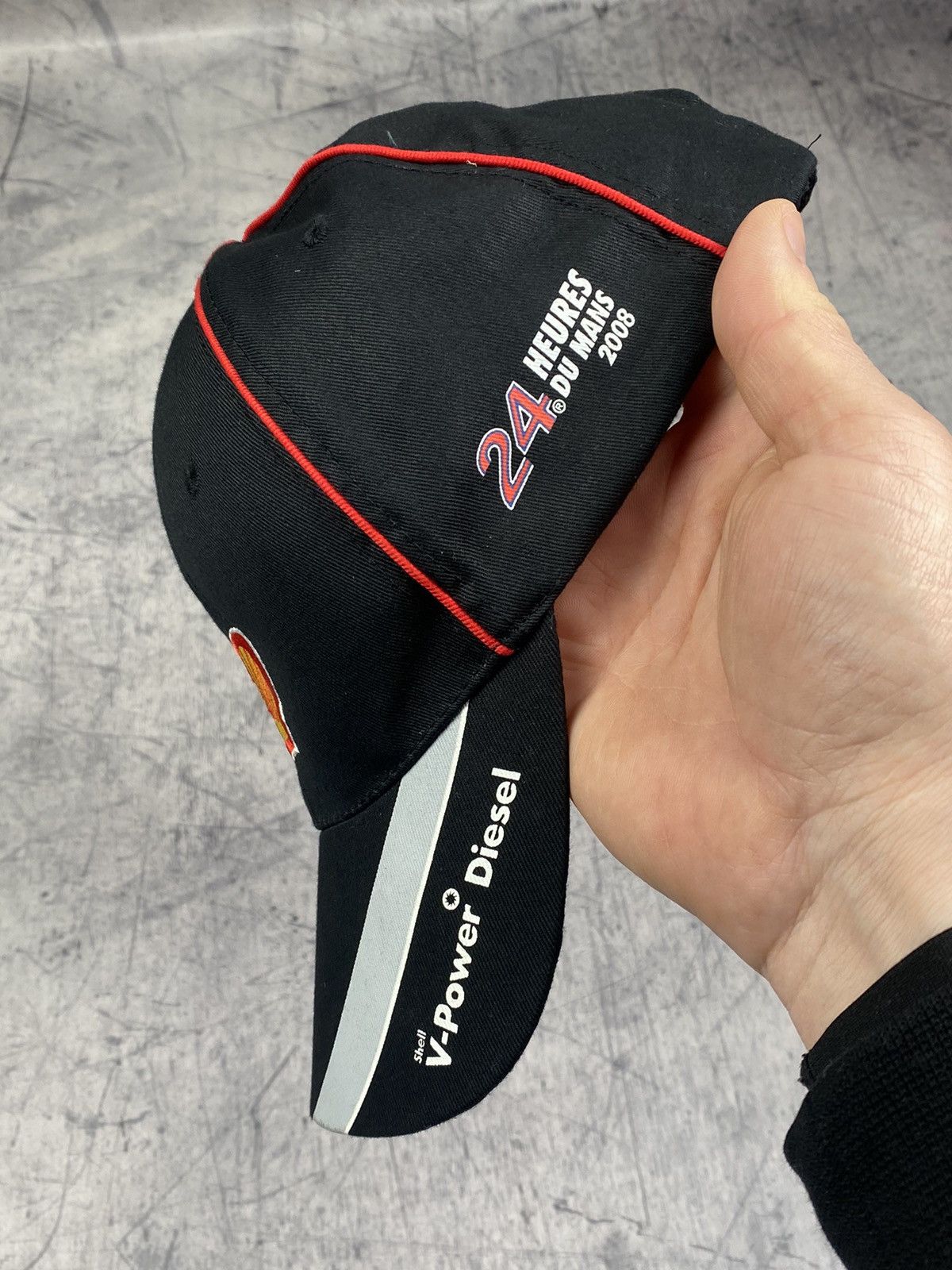 Ferrari × Vintage Vintage Shell V-Power Diesel Audi SPORT STRAPBACK CAP Size ONE SIZE - 7 Thumbnail