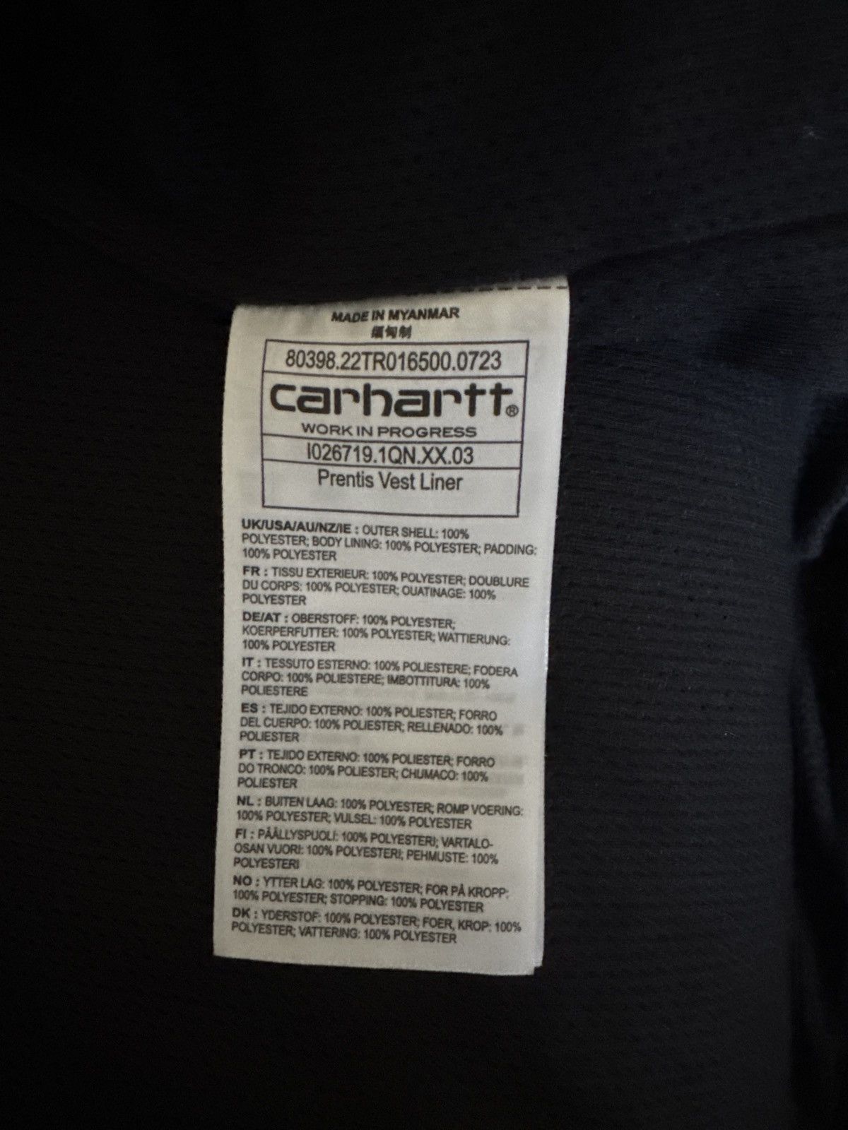Carhartt Wip Carhartt WIP VEST Size US L / EU 52-54 / 3 - 6 Thumbnail