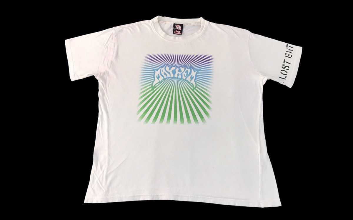 Vintage Lost Enterprise Out Of Step Mayhem Gothic Style Tee Size M / US 6-8 / IT 42-44 - 1 Thumbnail