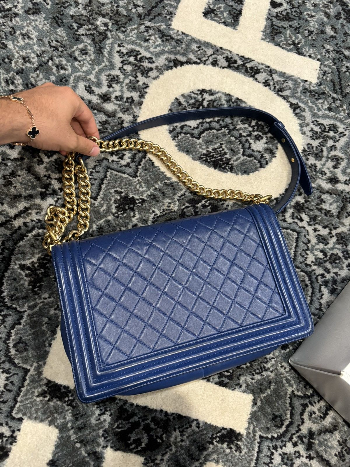 Chanel Channel classing bag navy blue Size ONE SIZE - 4 Thumbnail