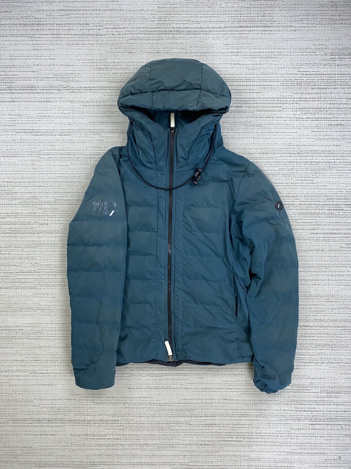 Superdry Vintage Superdry Casual Puffer Down Zipper Hoodie Jacket Size US M / EU 48-50 / 2 - 5 Thumbnail