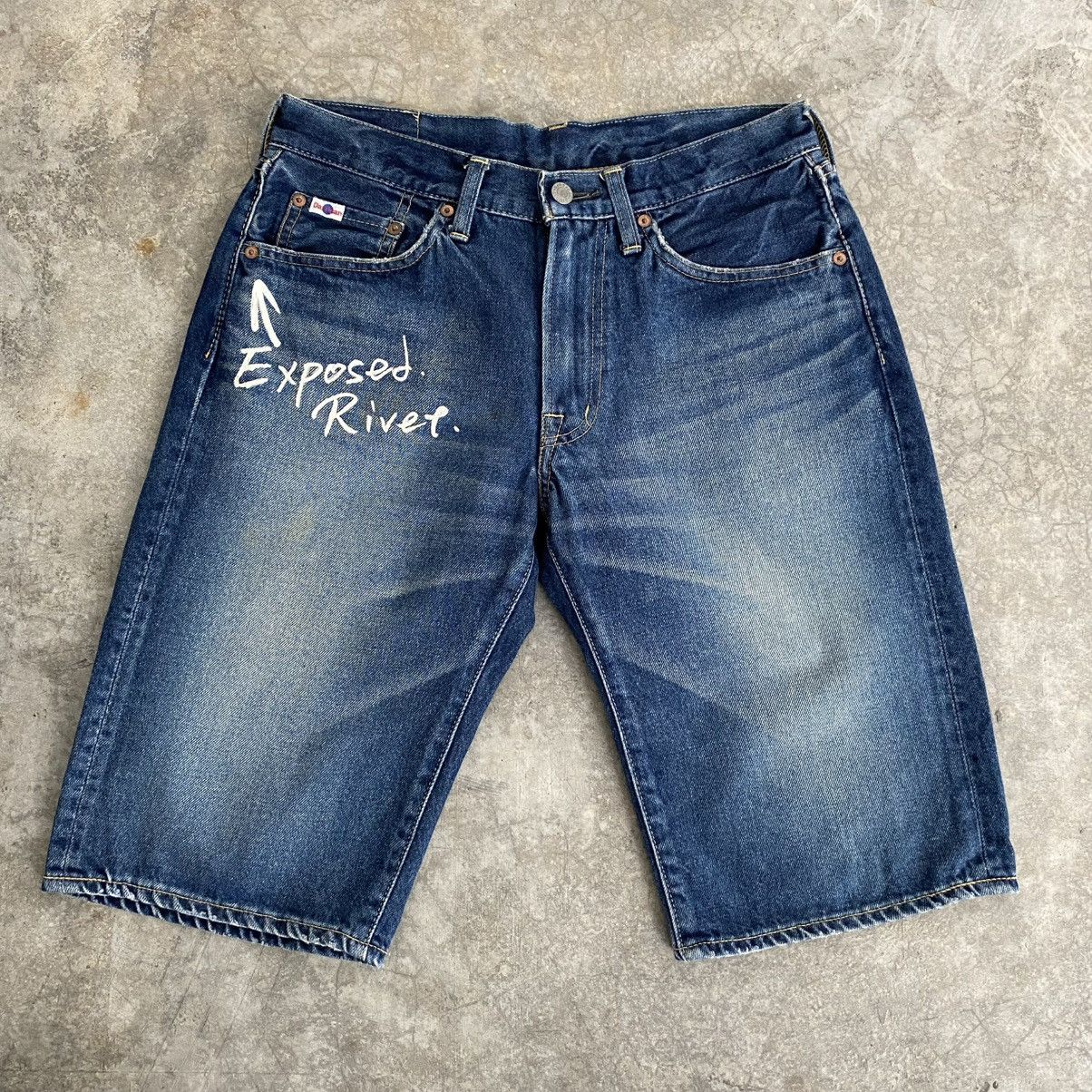 Studio D'Artisan Vintage Studio D’Artisan Art Hand Painted Denim Shorts Jorts Size US 31 - 9 Thumbnail