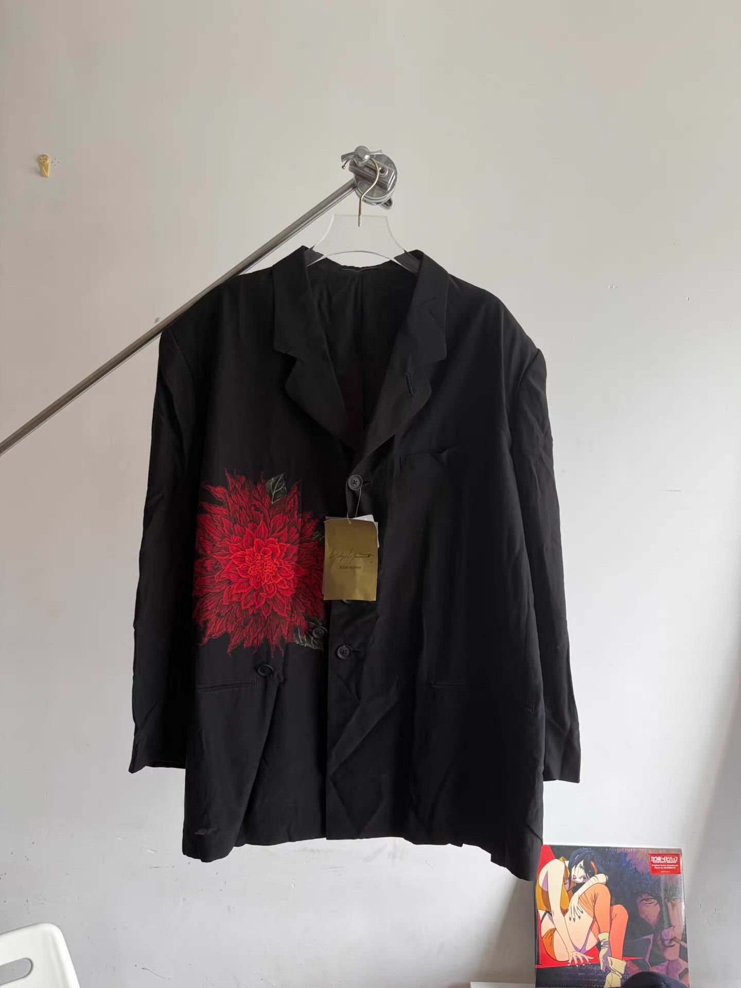 Yohji Yamamoto Yohji Yamamoto Dahlia Blazer Q17 Size 50R - 1 Thumbnail