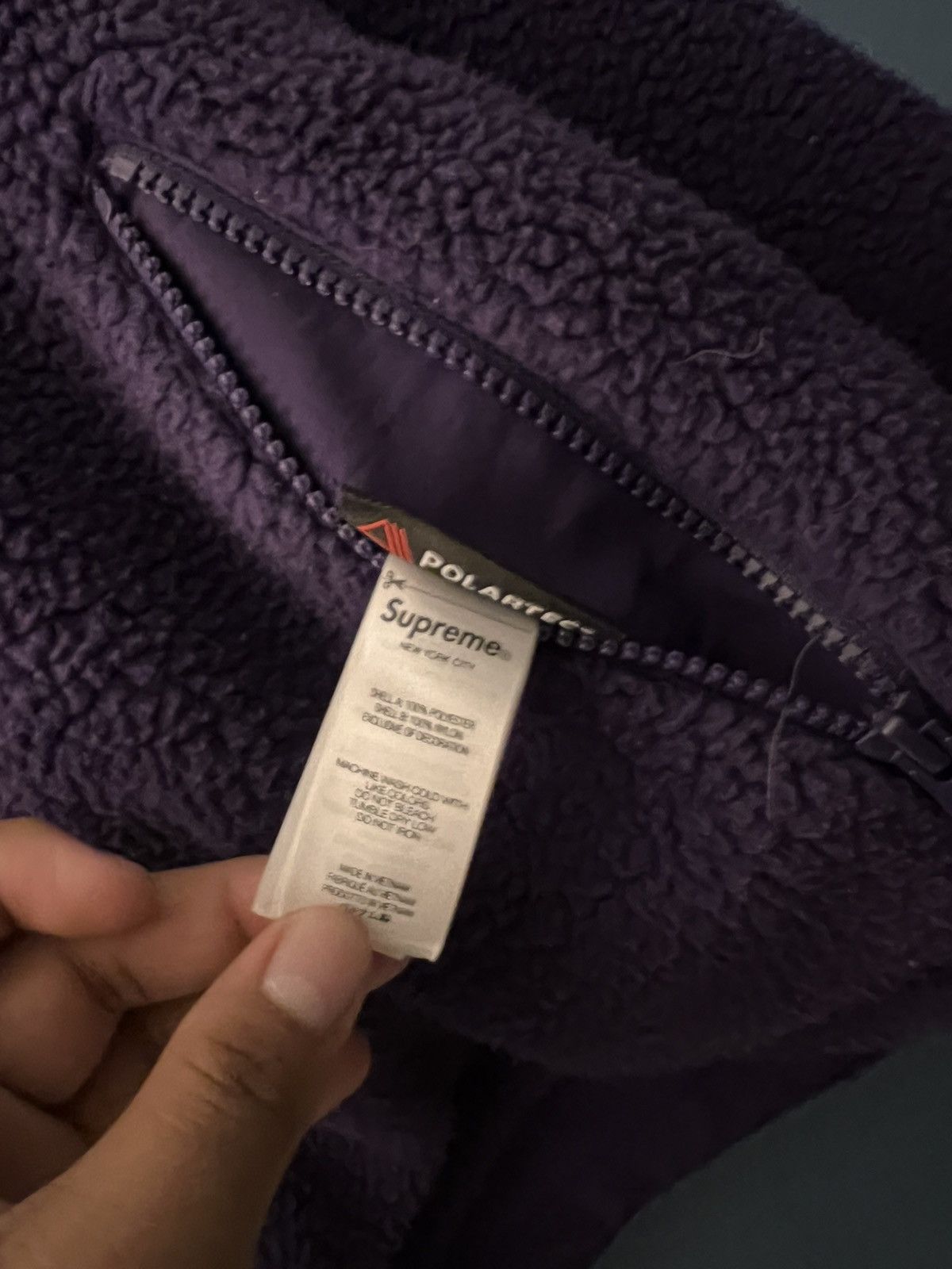 Supreme Supreme Polartec® Shearling Reversible Pullover Size US L / EU 52-54 / 3 - 5 Thumbnail
