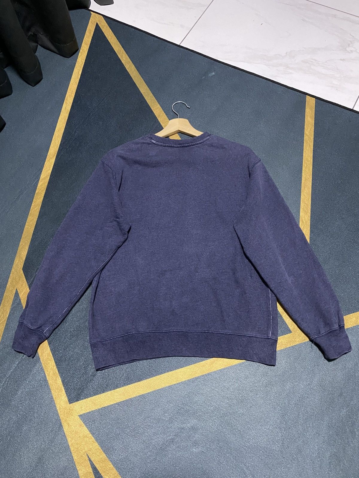 Nike Nike Sweatshirt Biglogo Embroidery Medium DarkBlue Size US M / EU 48-50 / 2 - 2 Thumbnail