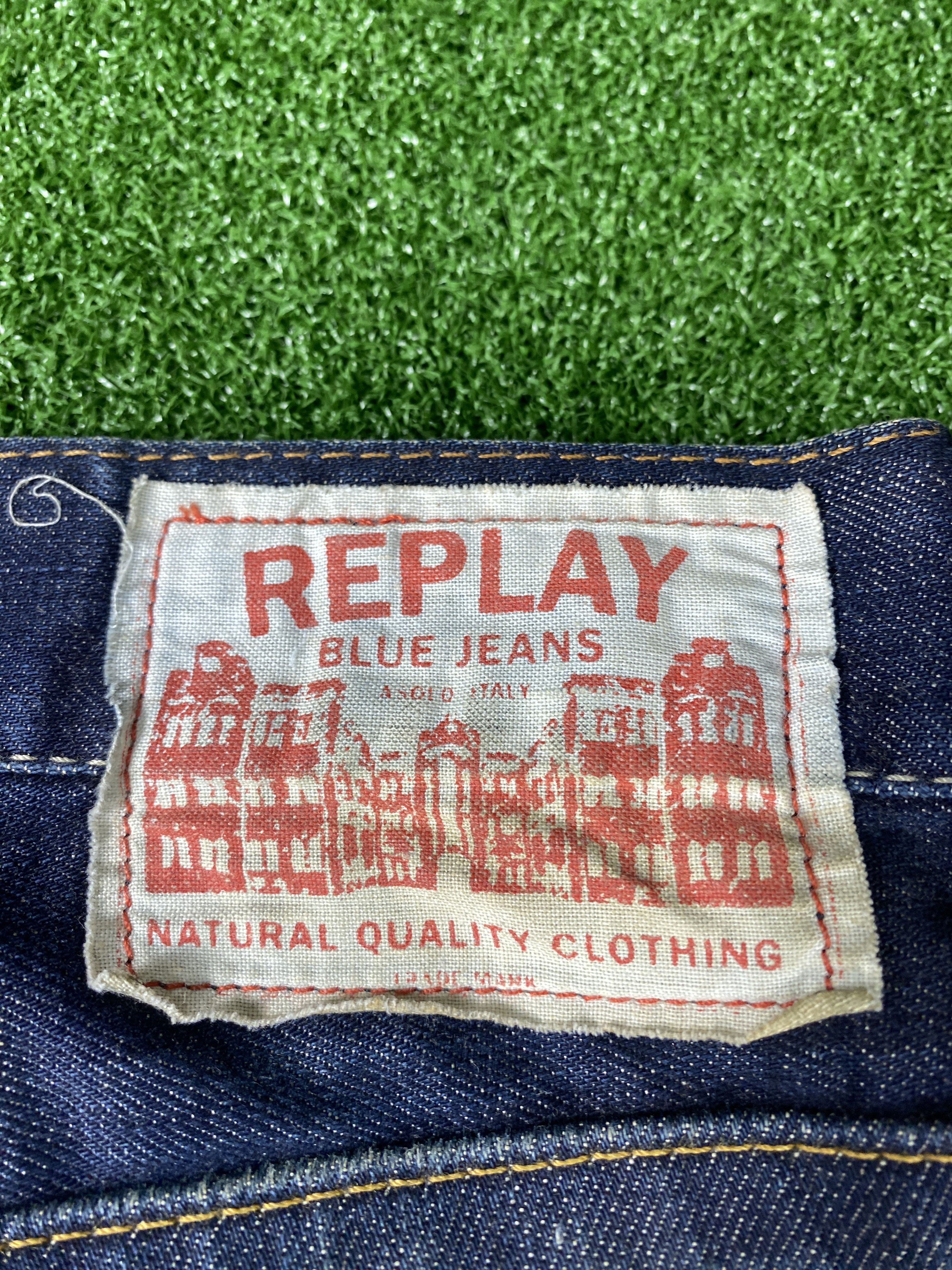 Replay Vintage Replay Faded Black Jeans CP0070 Size US 34 / EU 50 - 8 Thumbnail