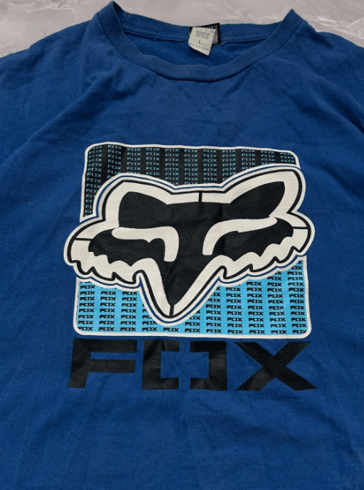Fox Racing Vintage Fox Racing T-Shirt Big Logo Size US L / EU 52-54 / 3 - 2 Thumbnail