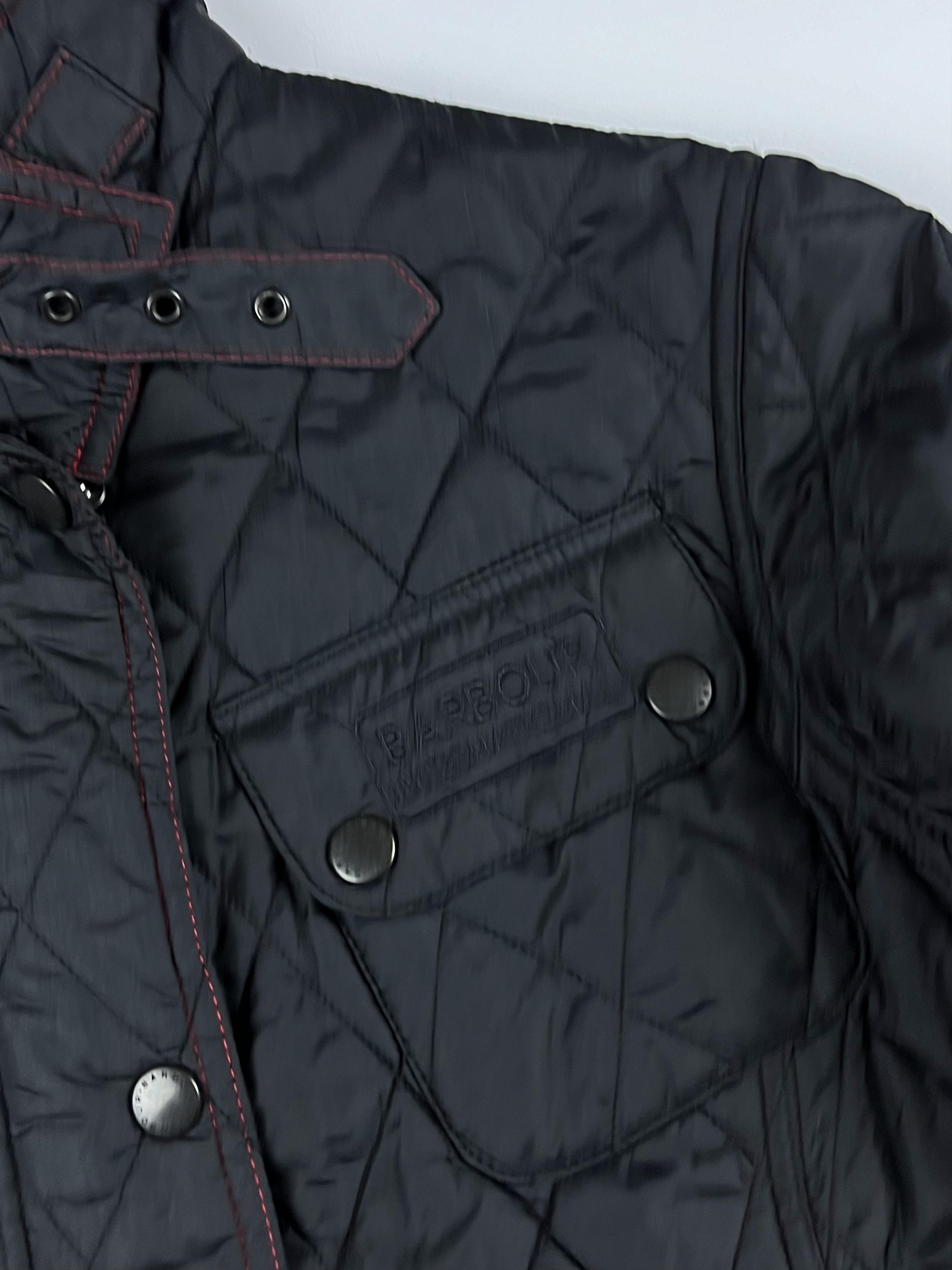 Barbour × Vintage Barbour Womens Quilted Flyweight International Jacket Size S / US 4 / IT 40 - 2 Thumbnail
