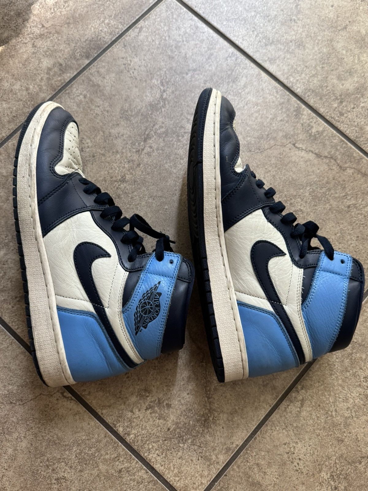 Nike Nike Retro High Jordan 1 Obsidian Size US 10.5 / EU 43-44 - 3 Thumbnail